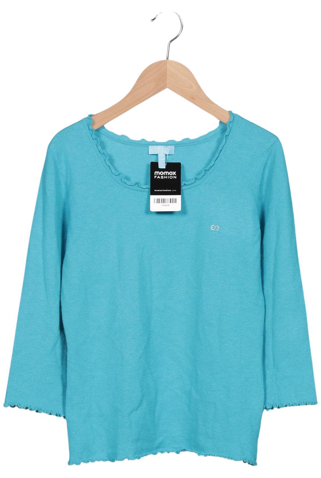 

Escada Sport Damen Pullover, blau, Gr. 36