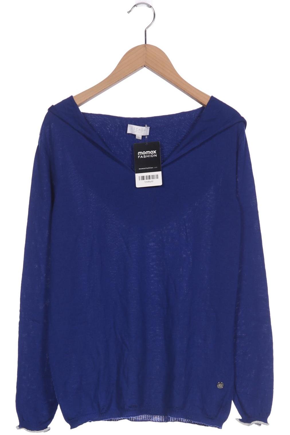 

Escada Sport Damen Pullover, blau, Gr. 36