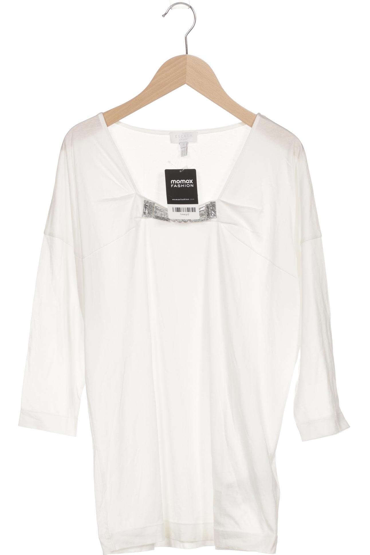 

Escada Sport Damen Langarmshirt, weiß, Gr. 36