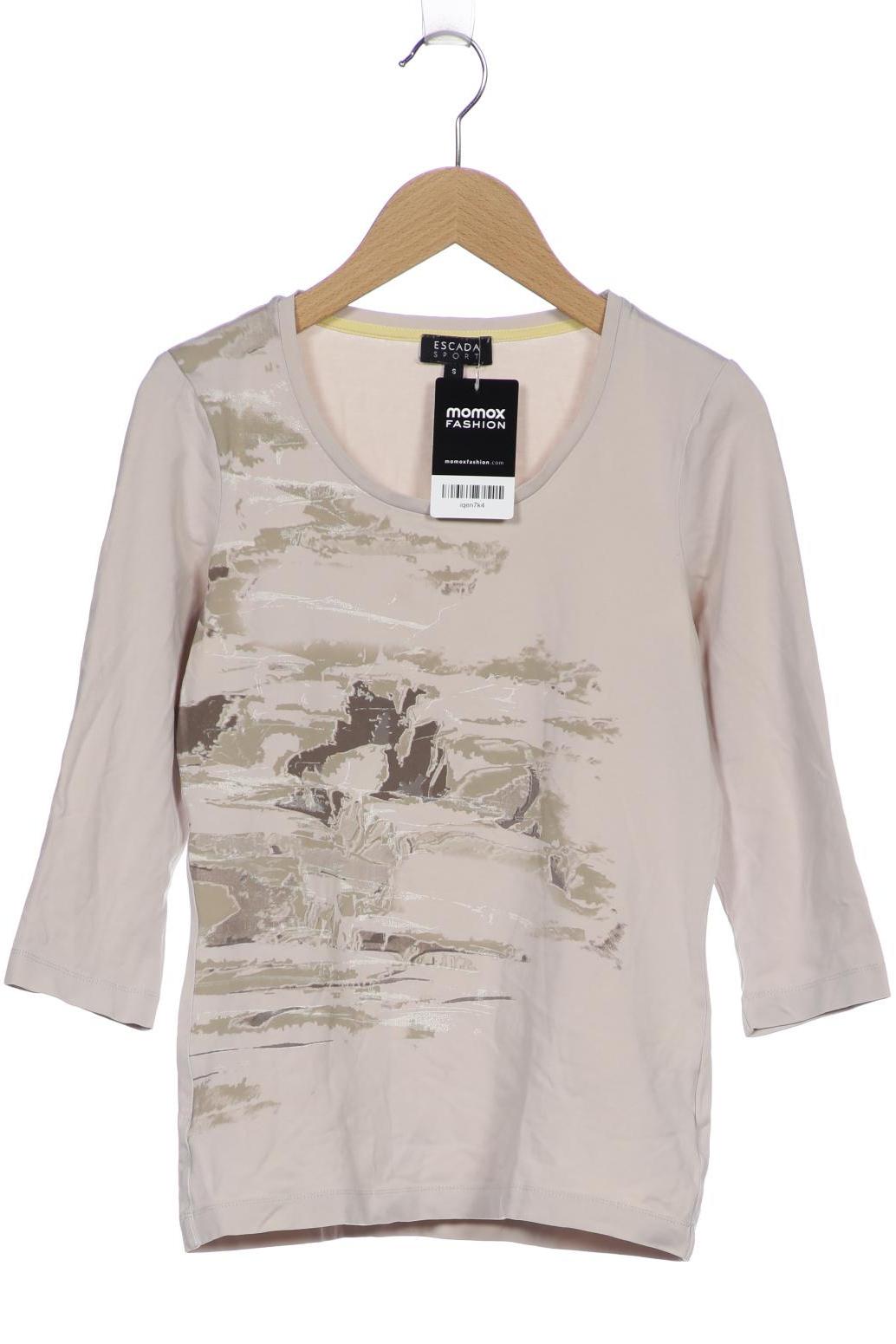 

Escada Sport Damen Langarmshirt, beige, Gr. 36