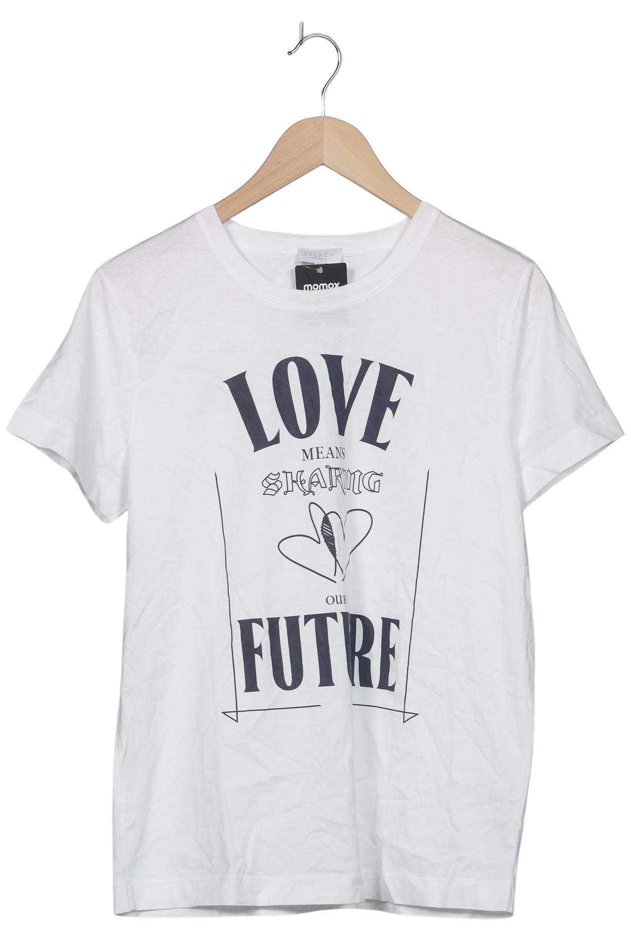 

Escada Sport Damen T-Shirt, weiß, Gr. 38