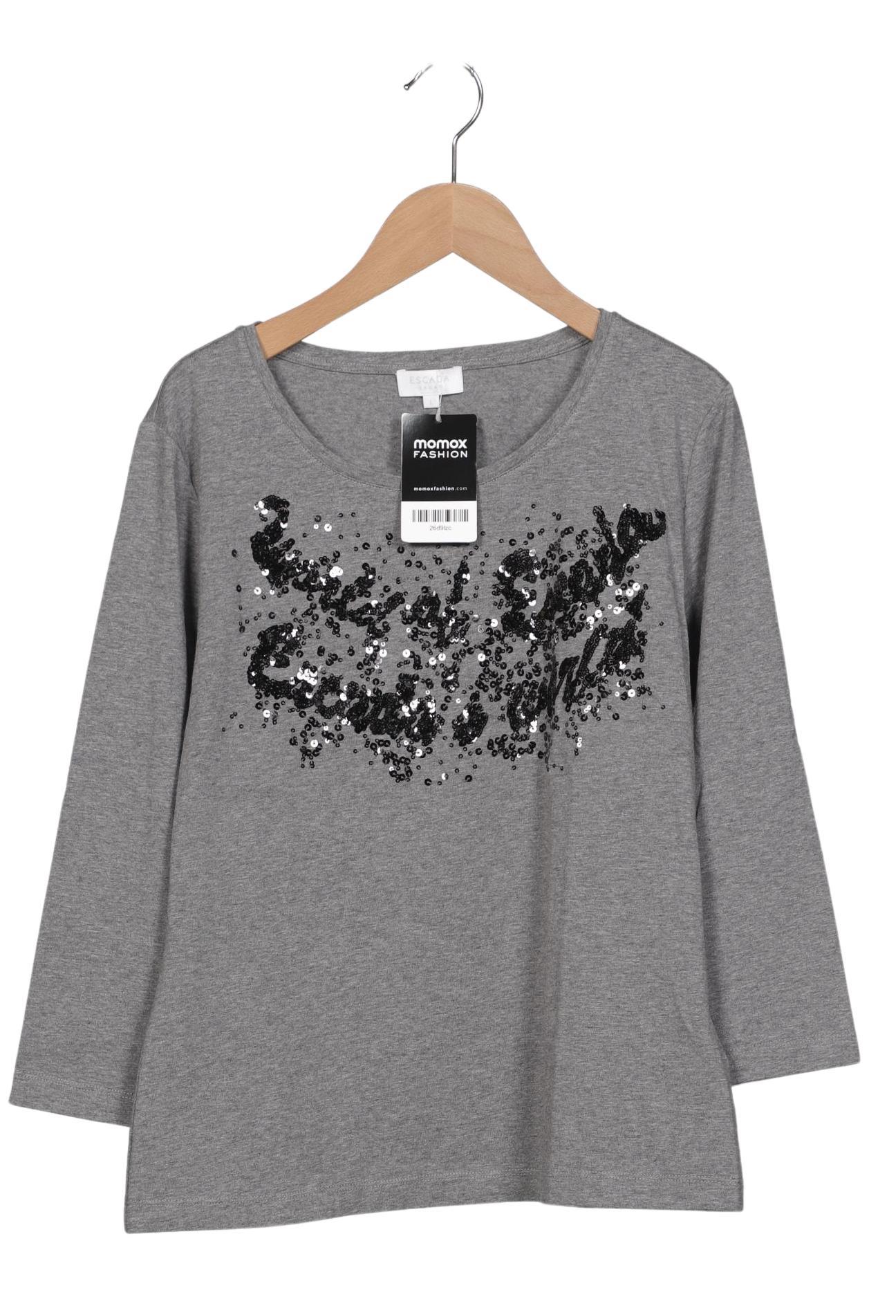 

Escada Sport Damen Langarmshirt, grau, Gr. 42