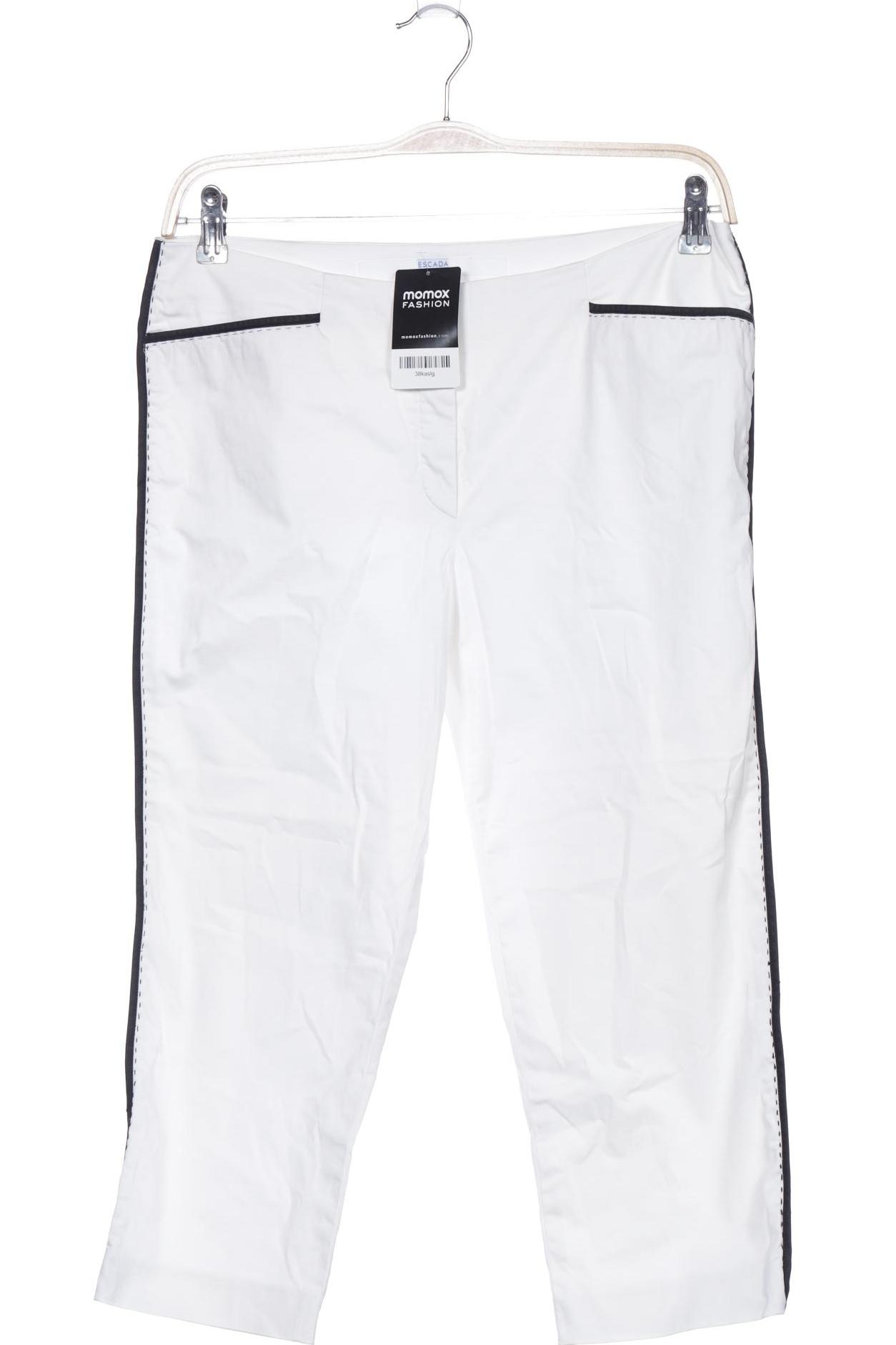 

Escada Sport Damen Stoffhose, weiß, Gr. 42