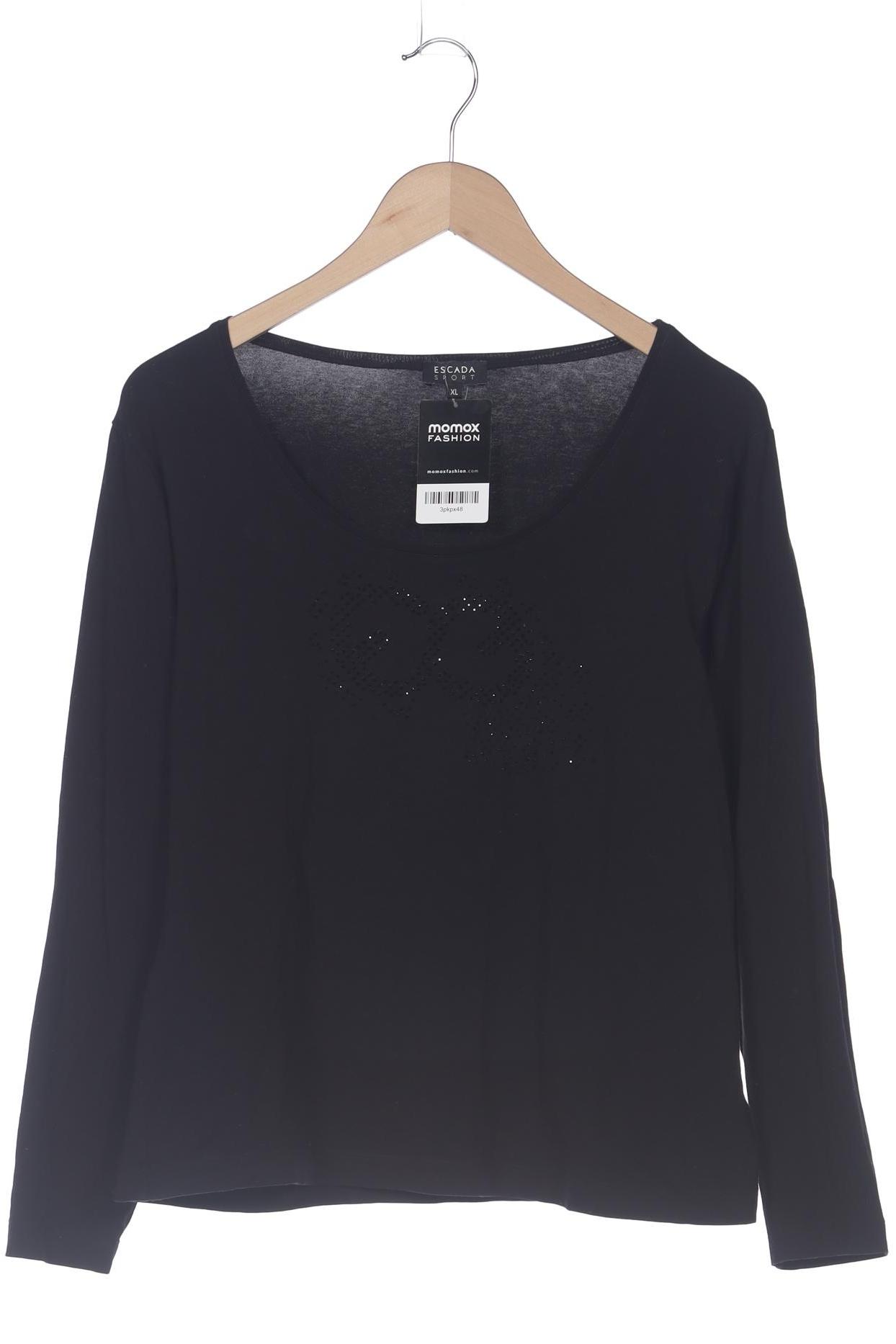 

Escada Sport Damen Langarmshirt, schwarz, Gr. 44