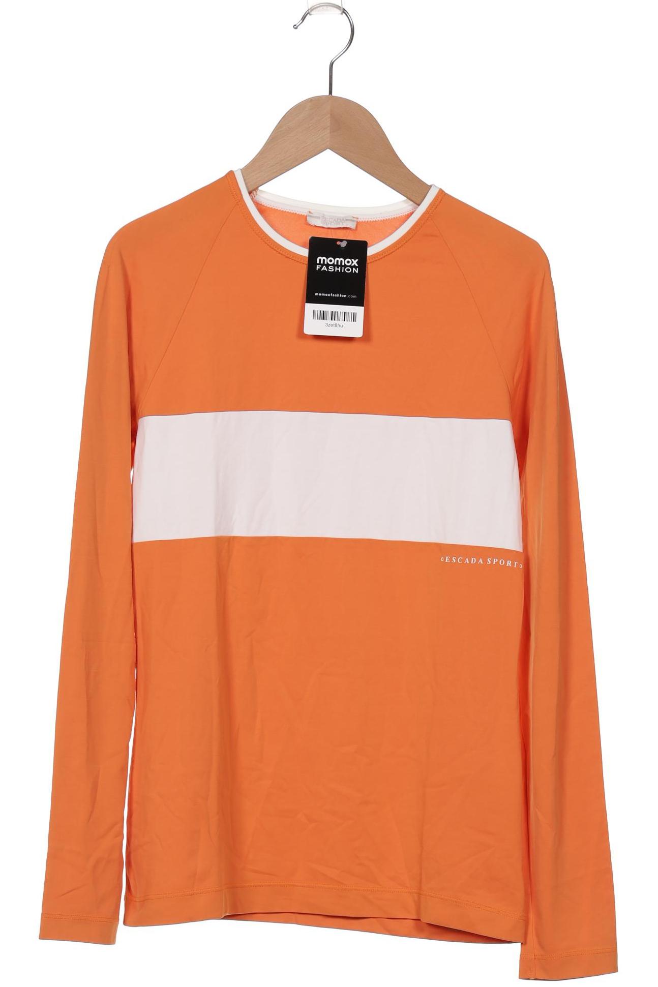 

Escada Sport Damen Langarmshirt, orange, Gr. 32