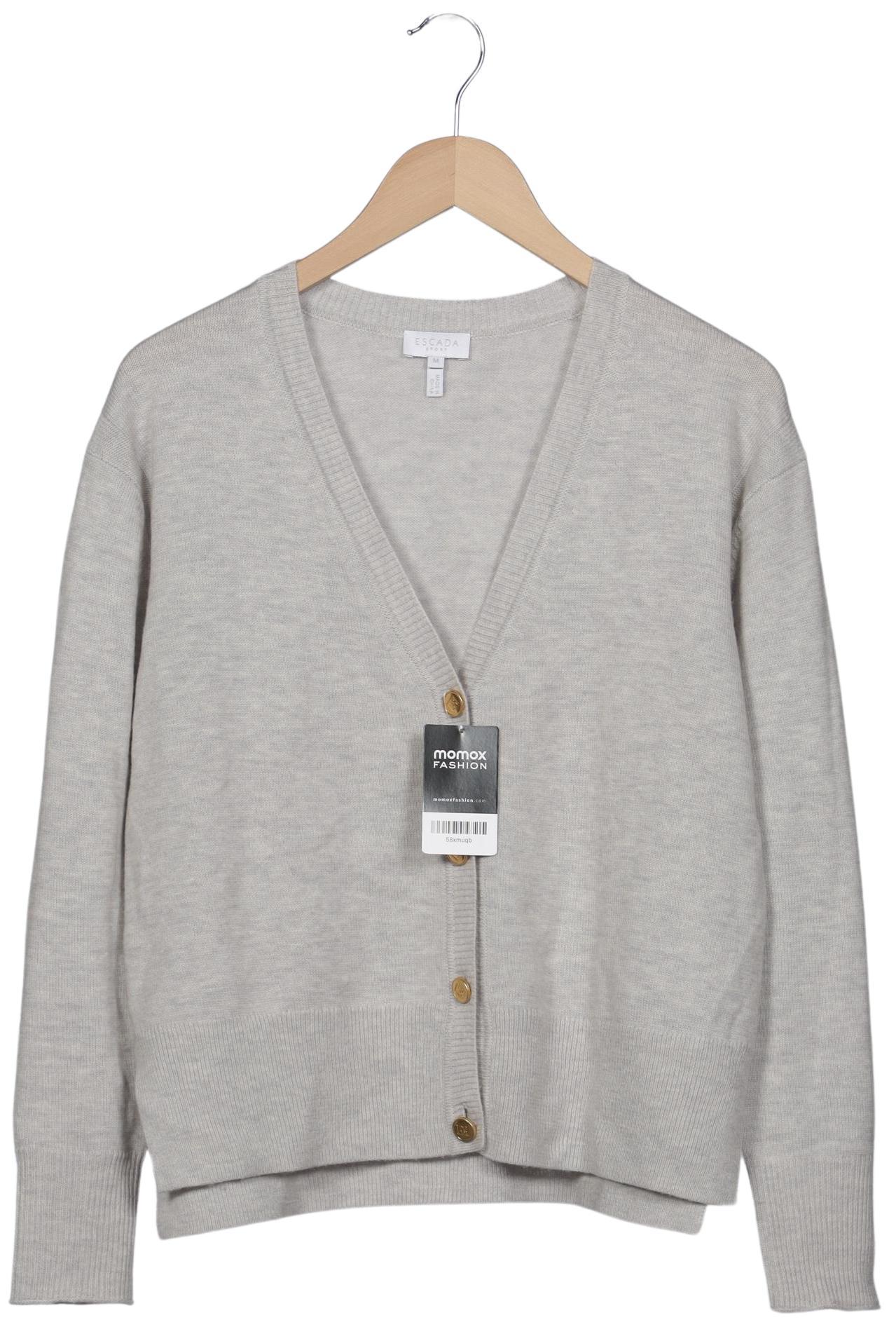 

Escada Sport Damen Strickjacke, grau, Gr. 38