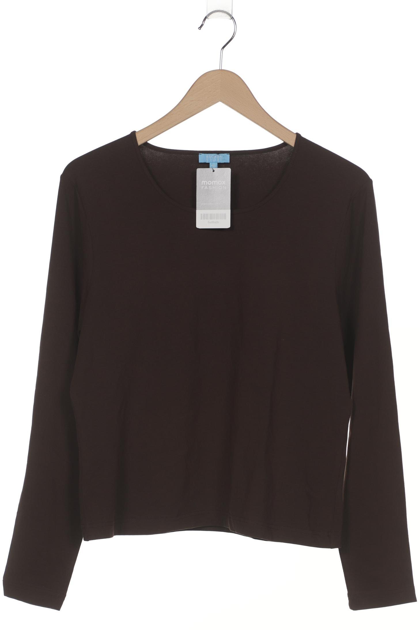 

Escada Sport Damen Langarmshirt, braun, Gr. 44