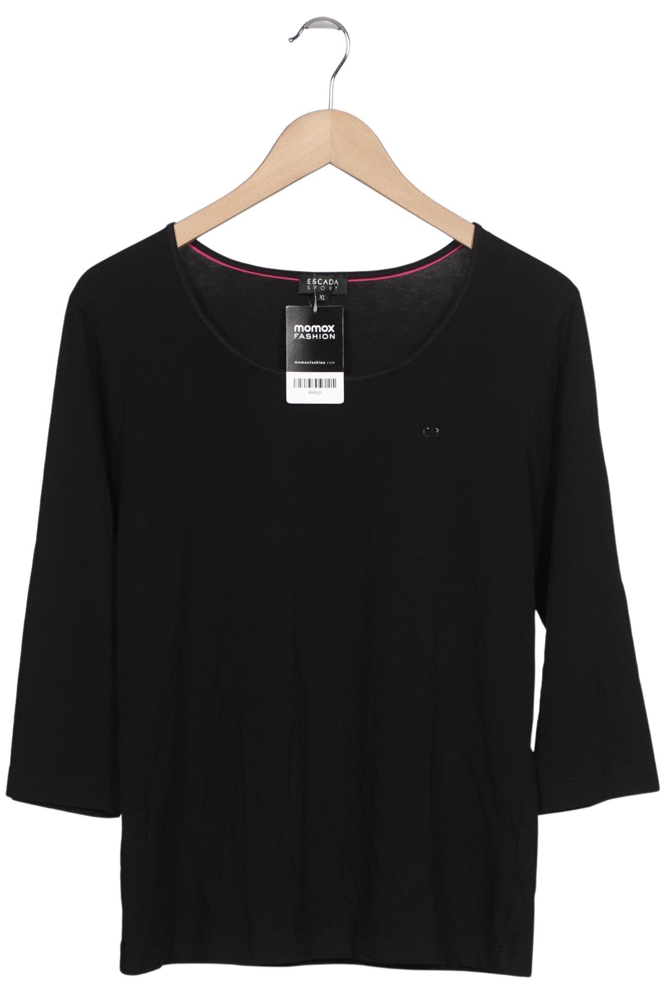 

Escada Sport Damen Langarmshirt, schwarz, Gr. 44