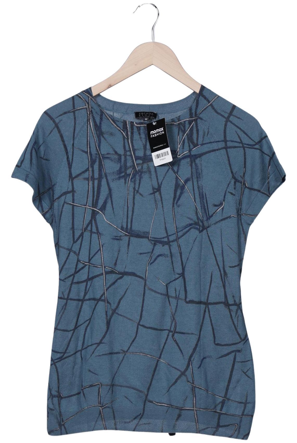 

Escada Sport Damen Pullover, blau, Gr. 38