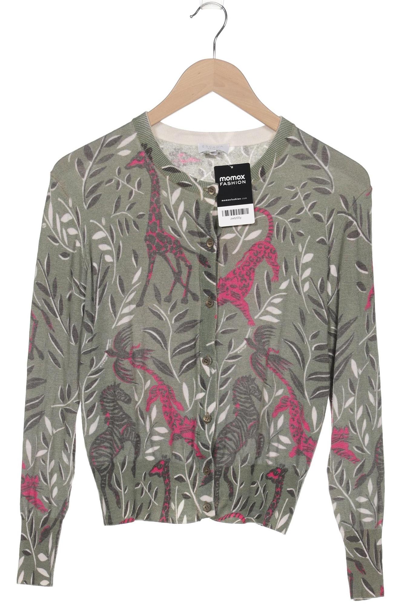 

Escada Sport Damen Strickjacke, grün, Gr. 38