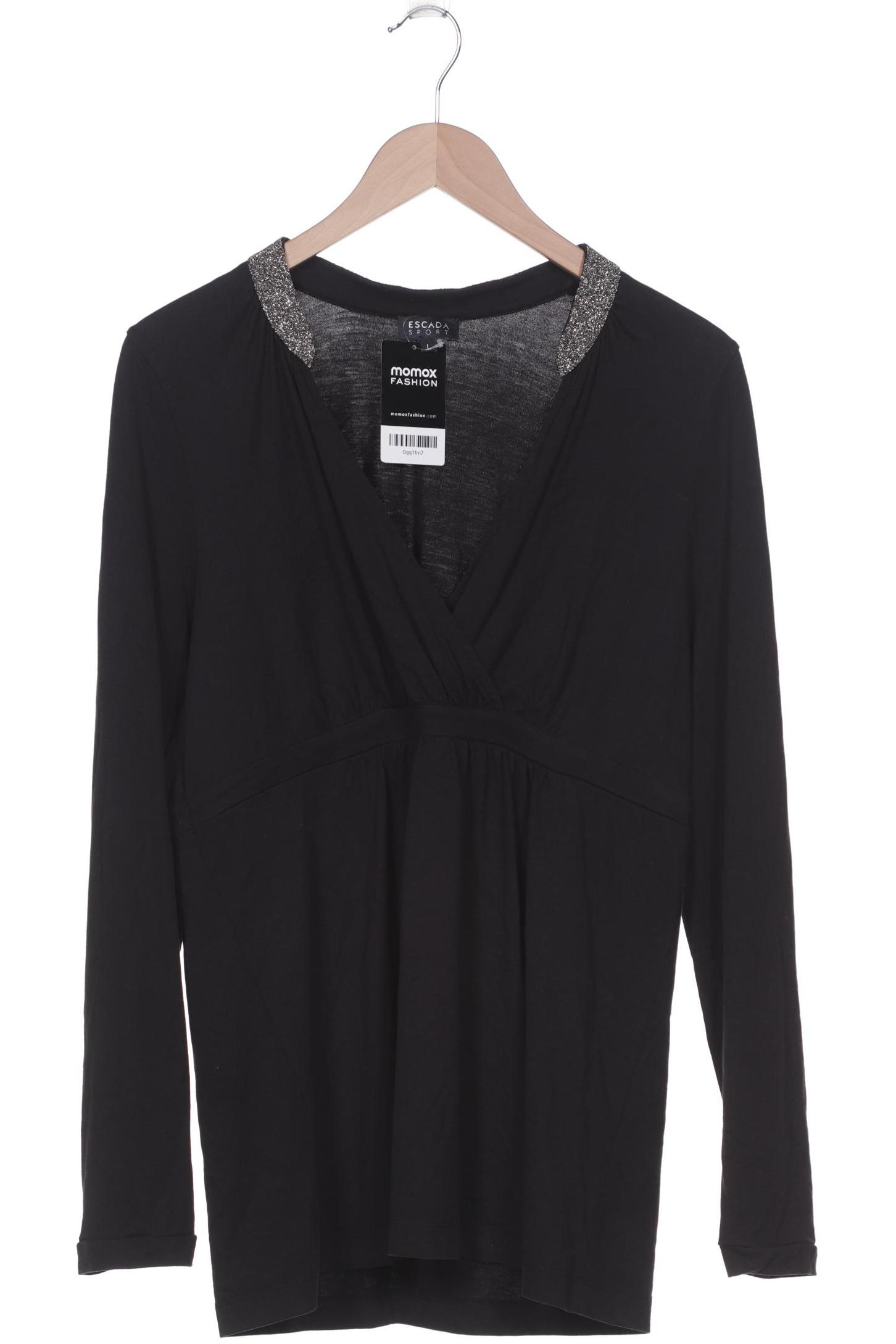 

Escada Sport Damen Langarmshirt, schwarz, Gr. 42