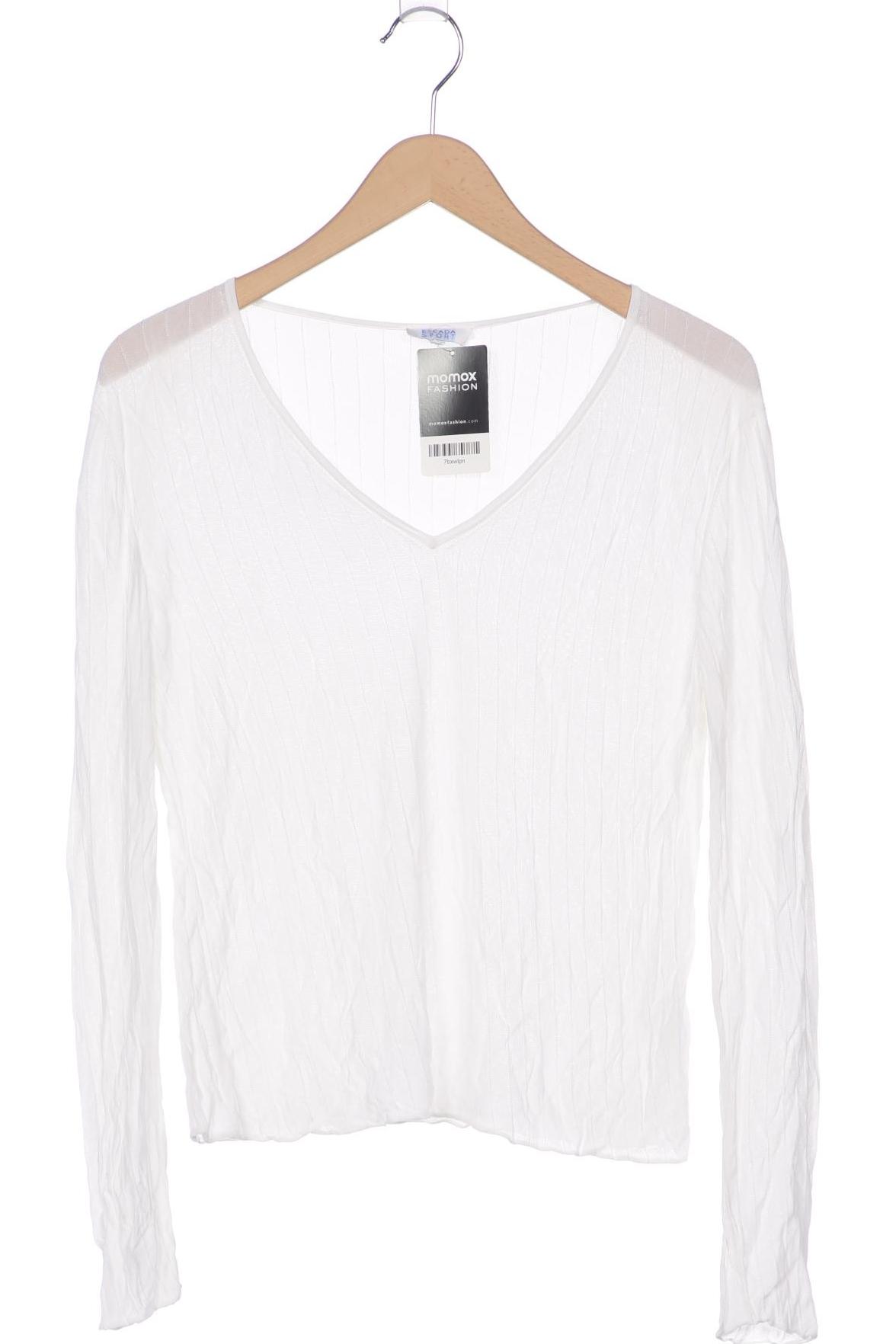 

Escada Sport Damen Langarmshirt, weiß, Gr. 42