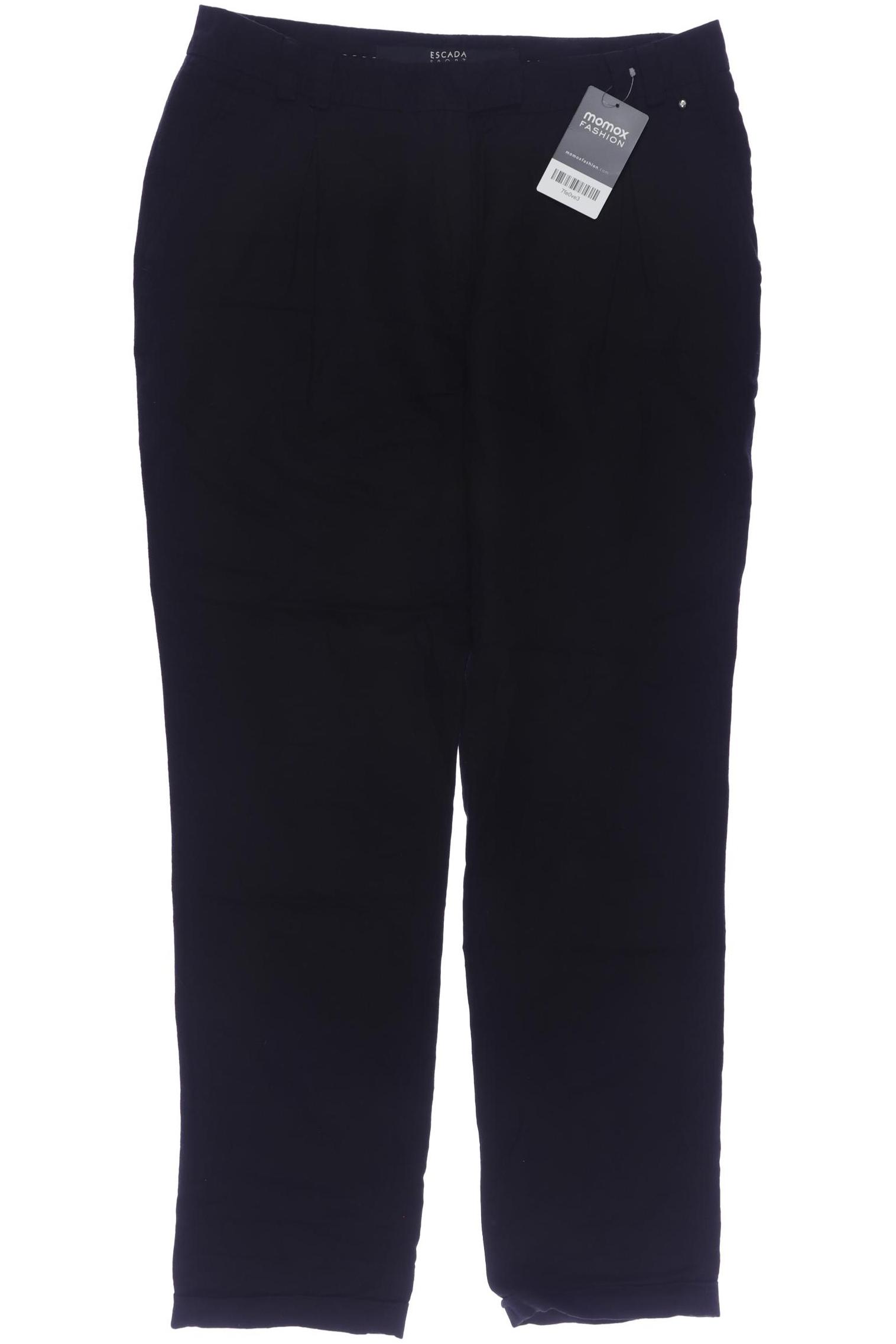 

Escada Sport Damen Stoffhose, schwarz, Gr. 36
