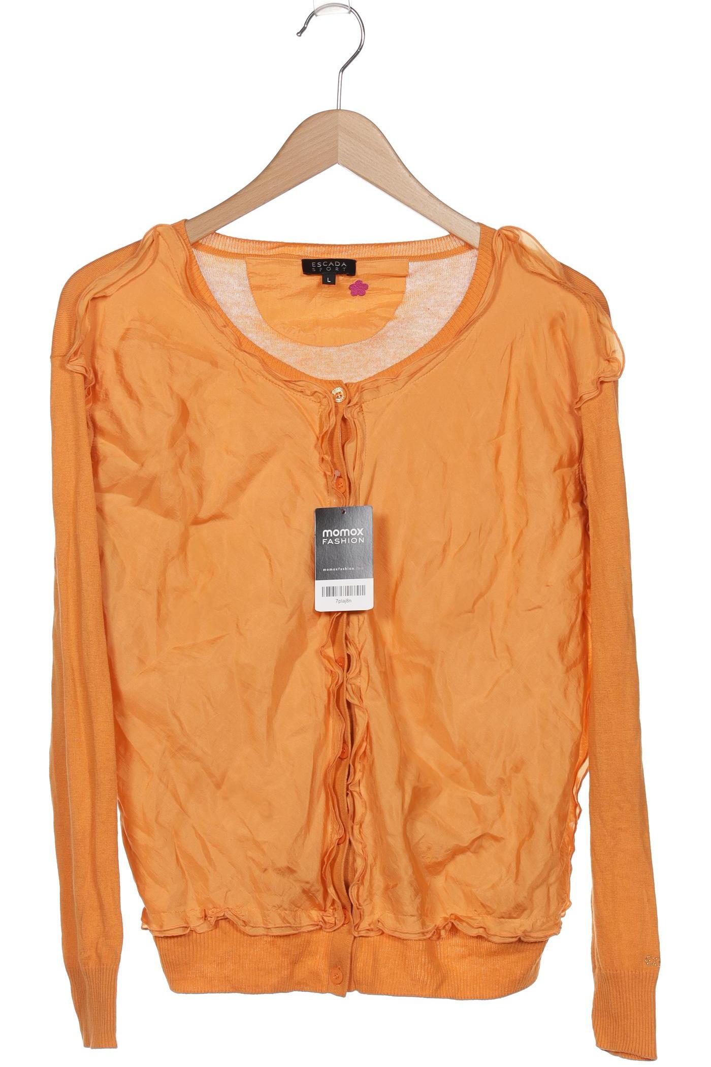 

Escada Sport Damen Strickjacke, orange, Gr. 42