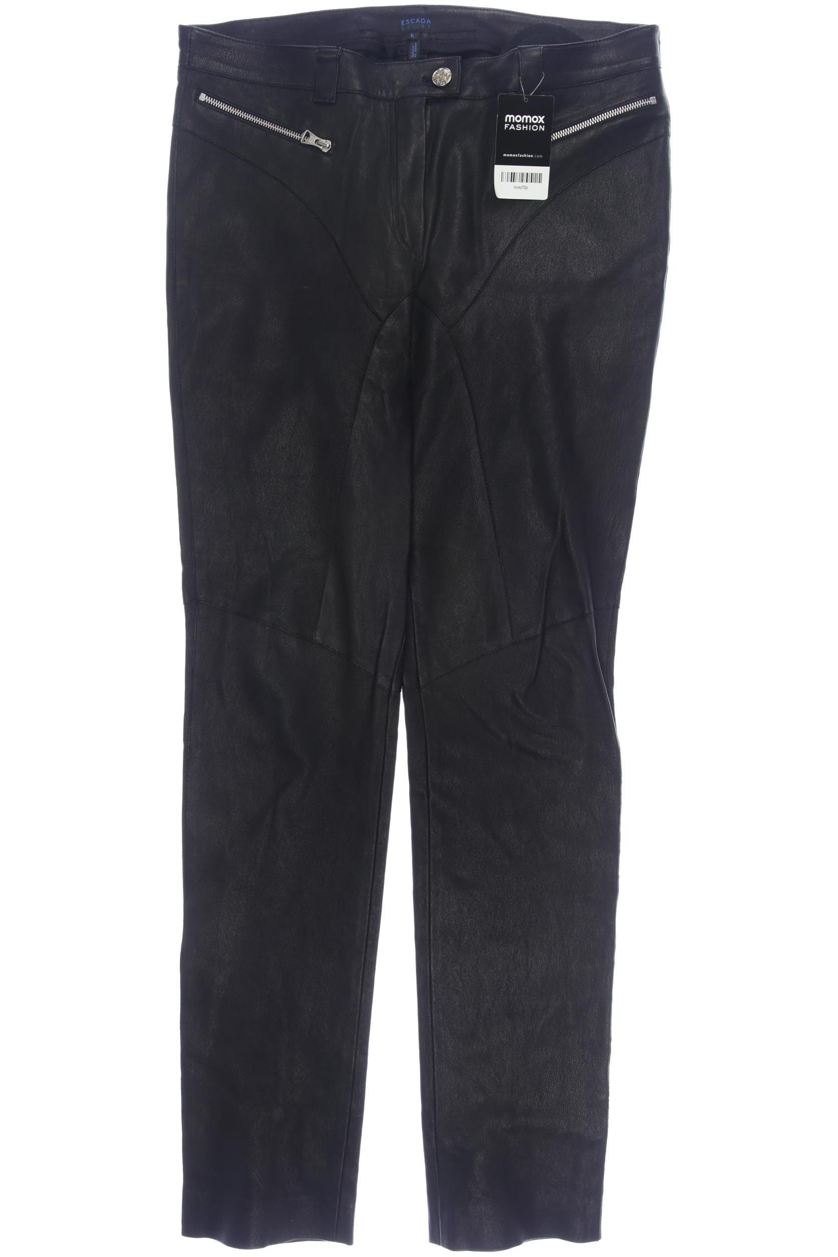 

Escada Sport Damen Stoffhose, schwarz, Gr. 0
