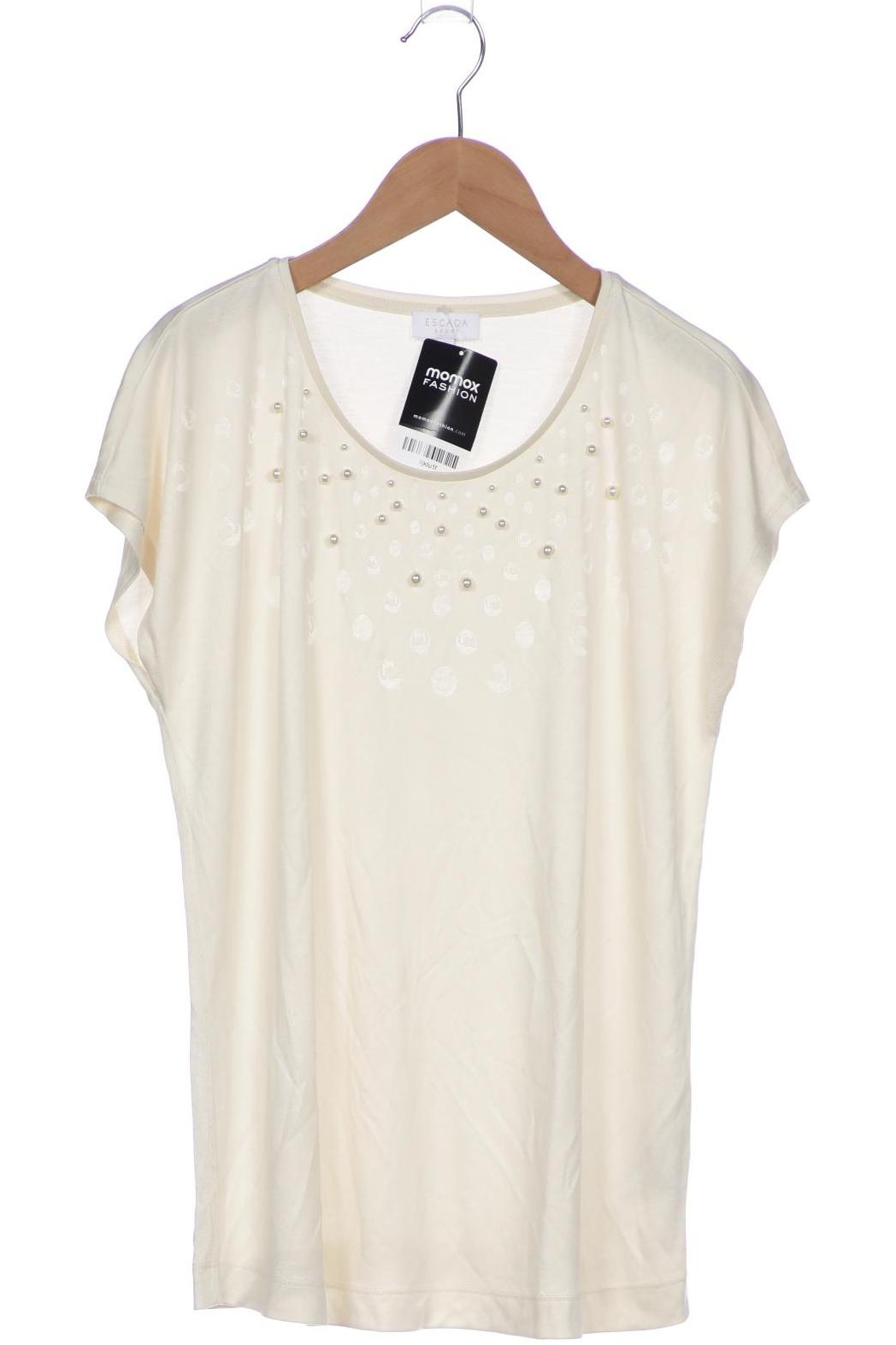 

Escada Sport Damen T-Shirt, cremeweiß, Gr. 36