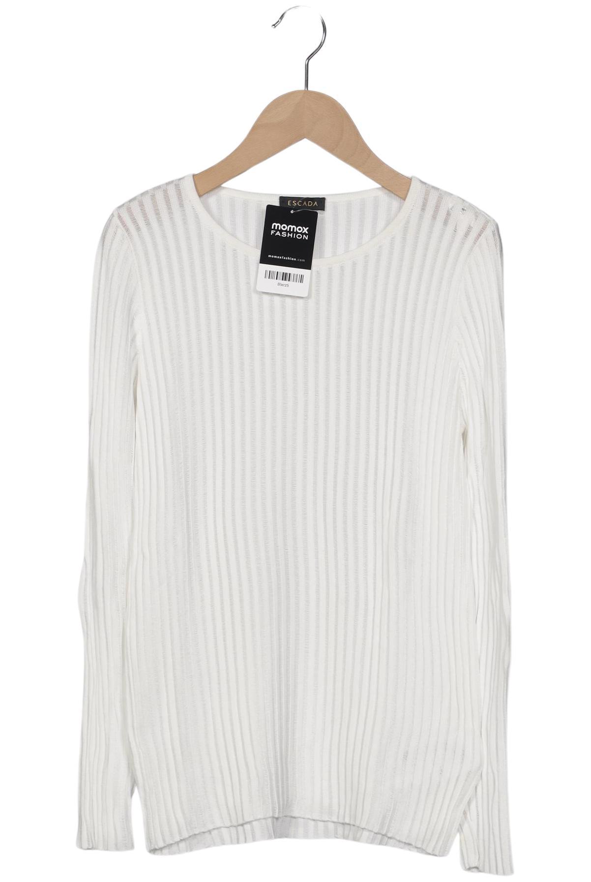 

Escada Sport Damen Pullover, weiß, Gr. 34