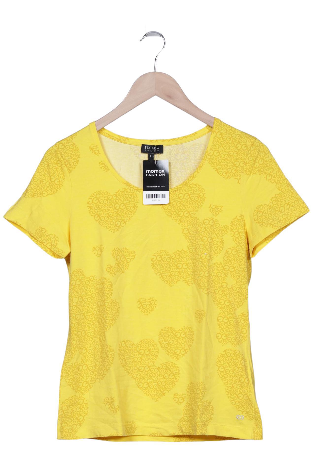 

Escada Sport Damen T-Shirt, gelb, Gr. 42