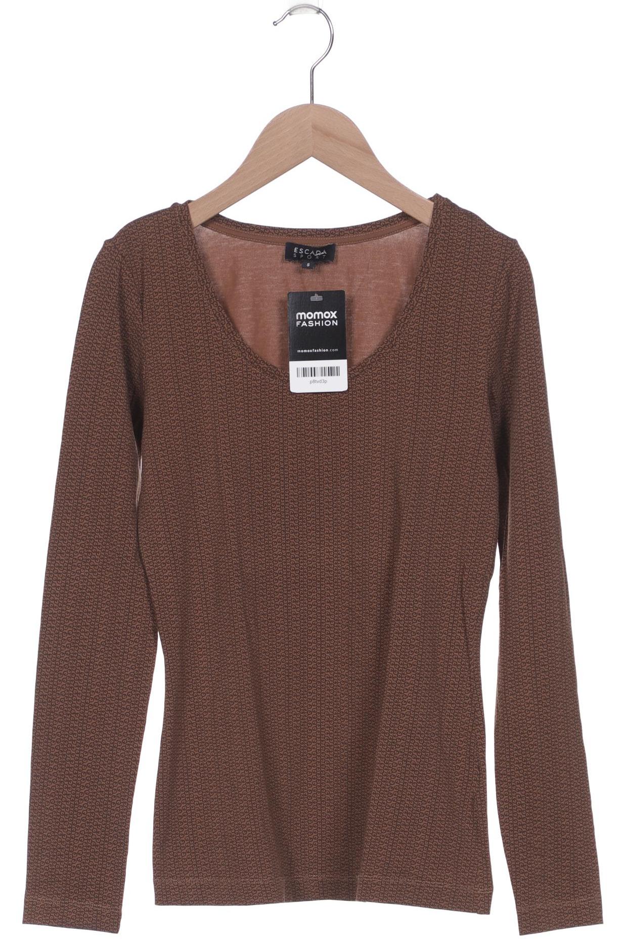 

Escada Sport Damen Langarmshirt, braun, Gr. 36