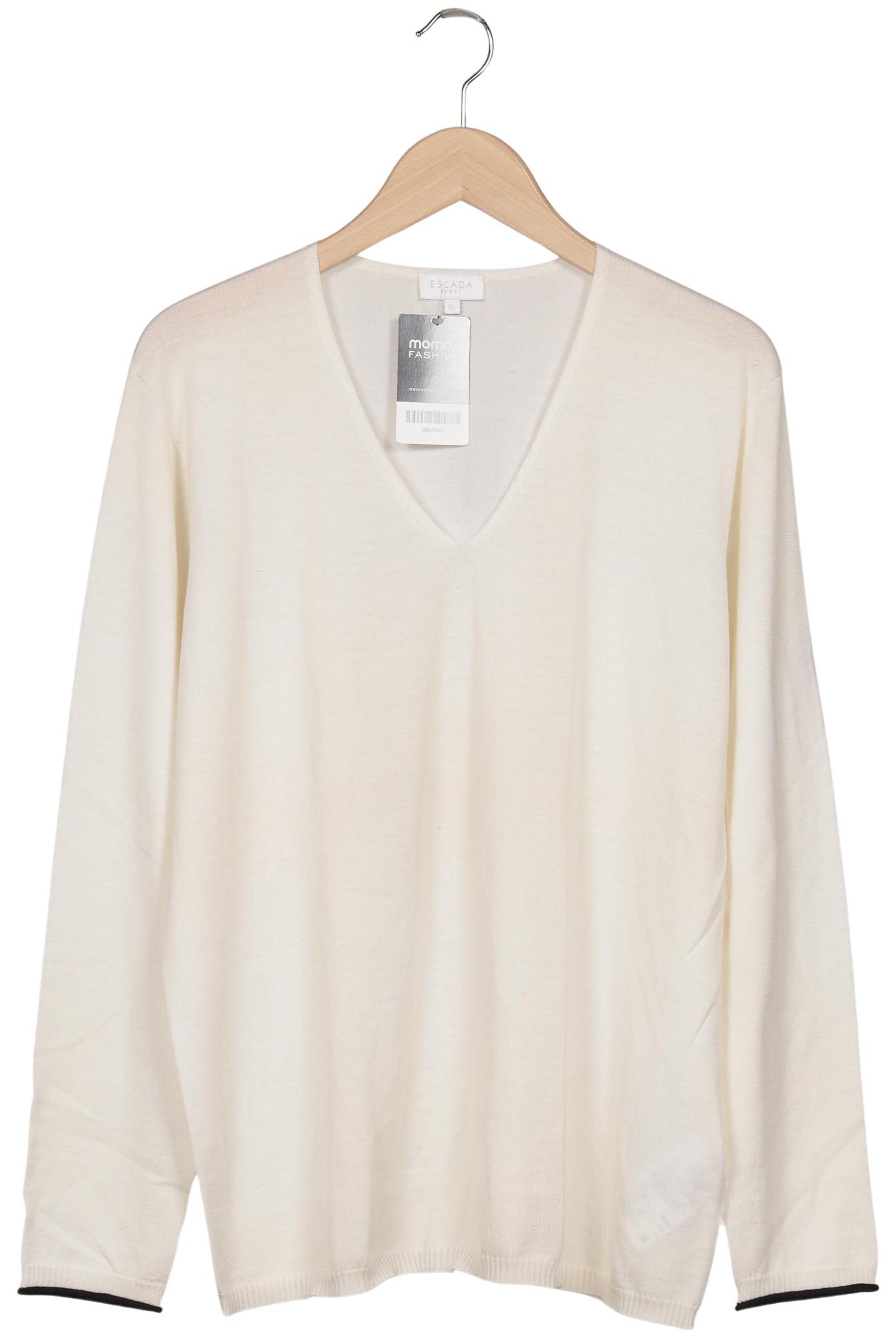 

Escada Sport Damen Pullover, cremeweiß, Gr. 44