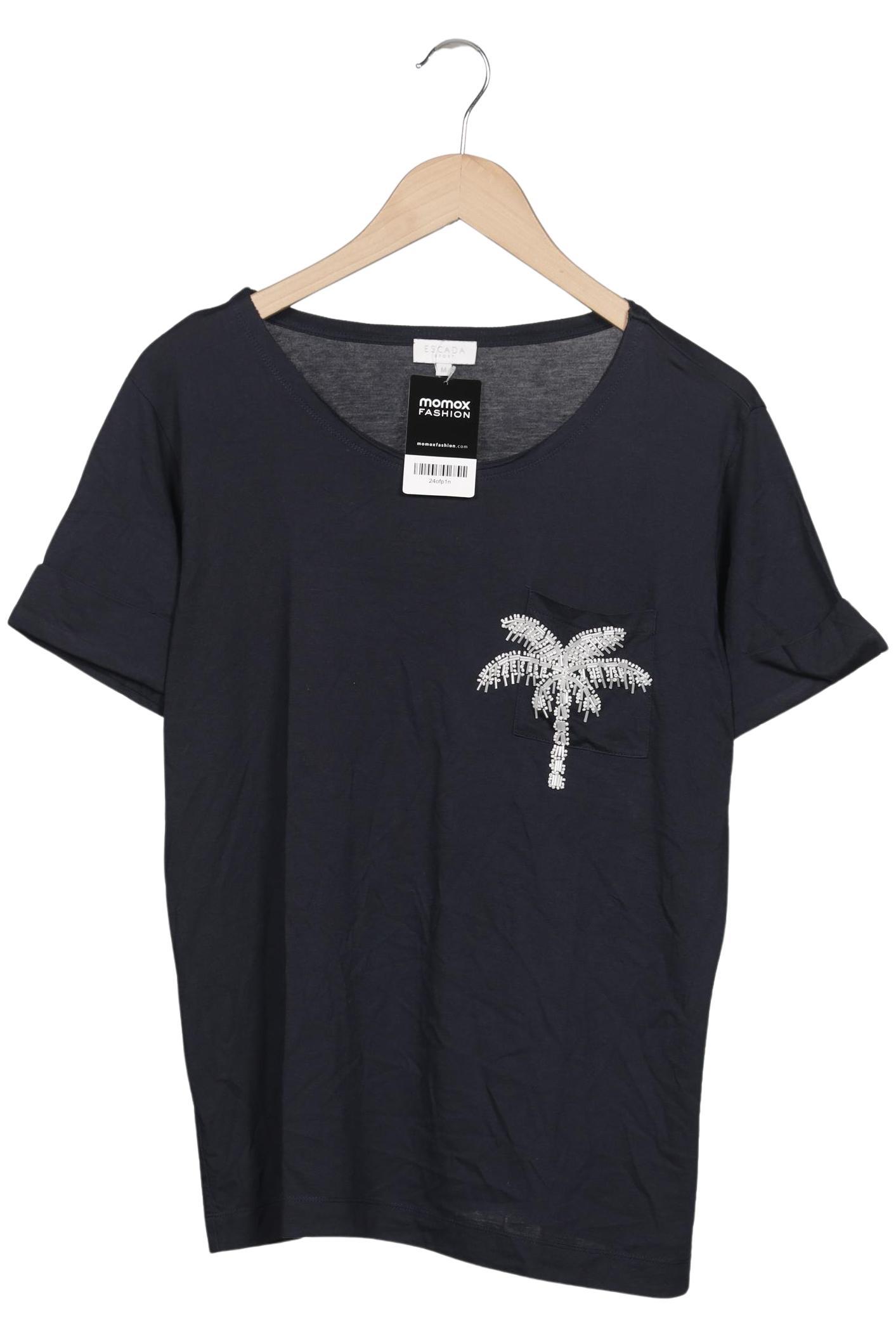 

Escada Sport Damen T-Shirt, marineblau, Gr. 38