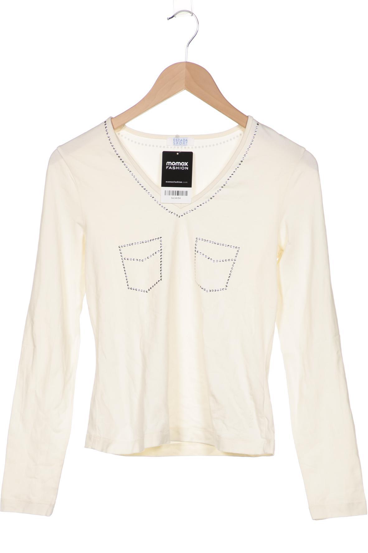 

Escada Sport Damen Langarmshirt, weiß