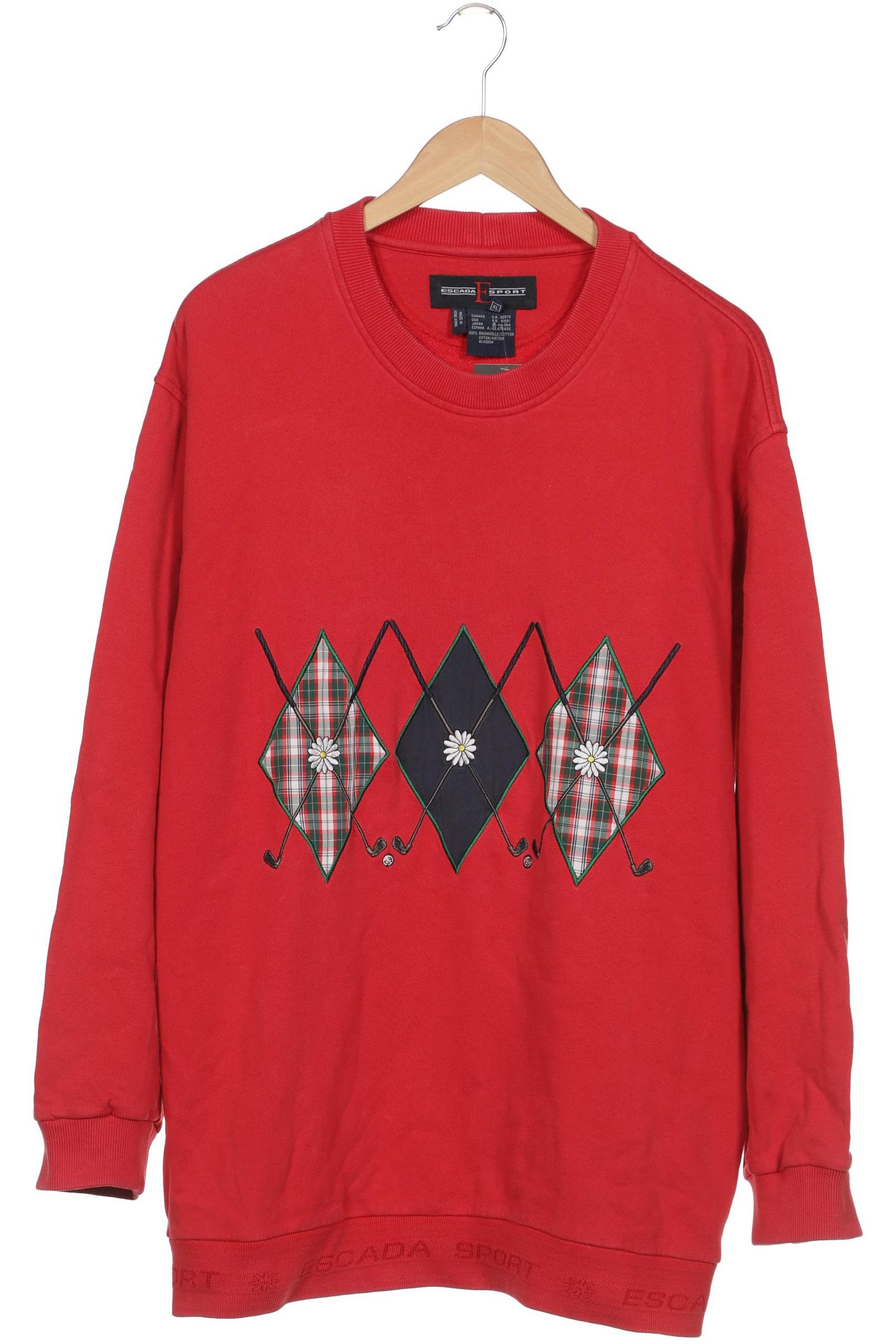 

Escada Sport Damen Sweatshirt, rot, Gr. 44