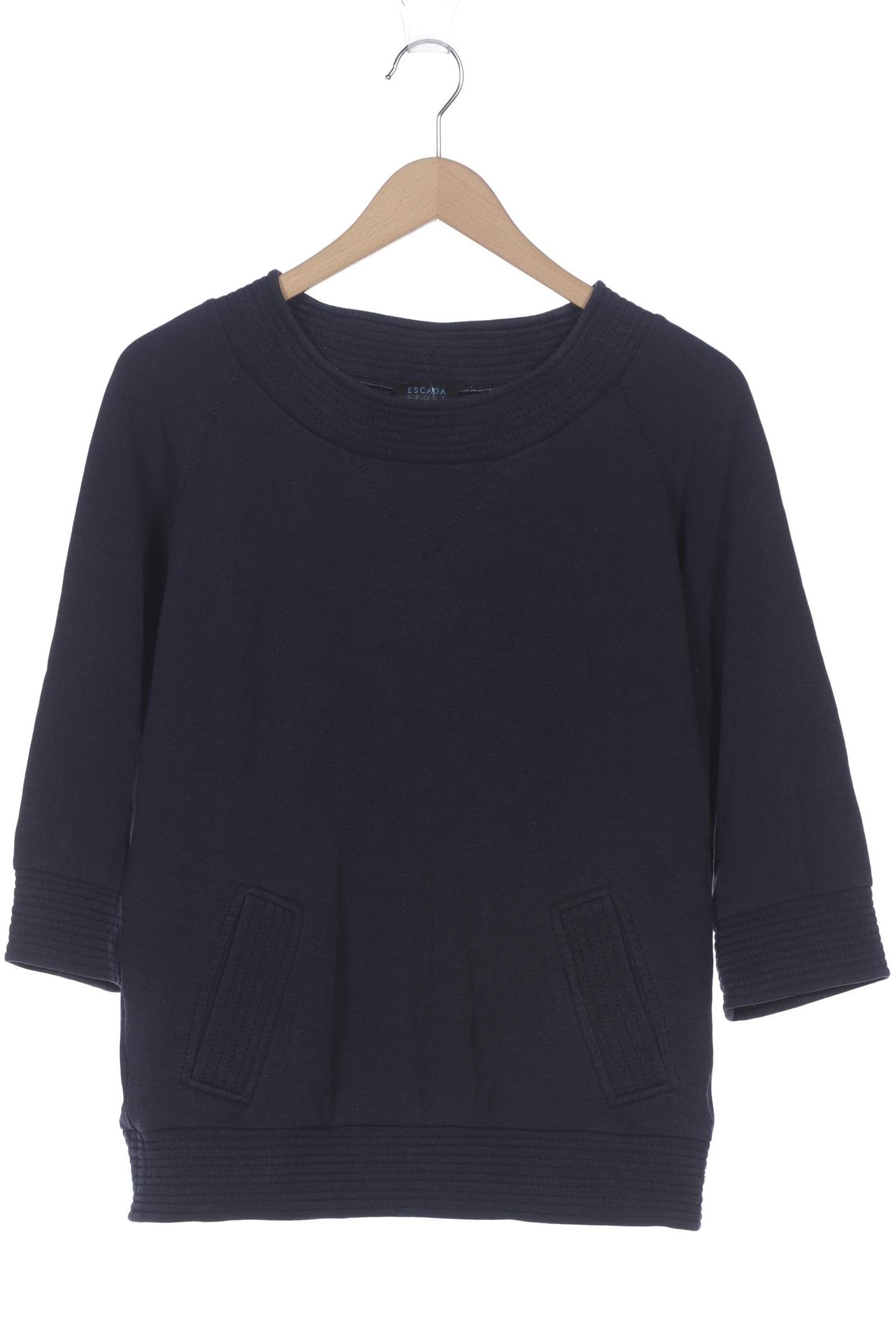 

Escada Sport Damen Sweatshirt, marineblau, Gr. 44