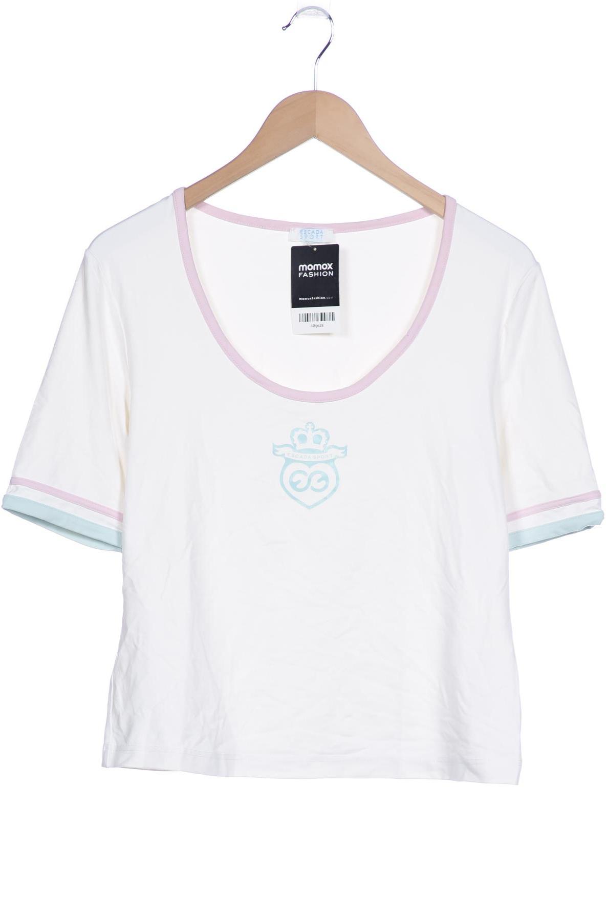 

Escada Sport Damen T-Shirt, cremeweiß, Gr. 42
