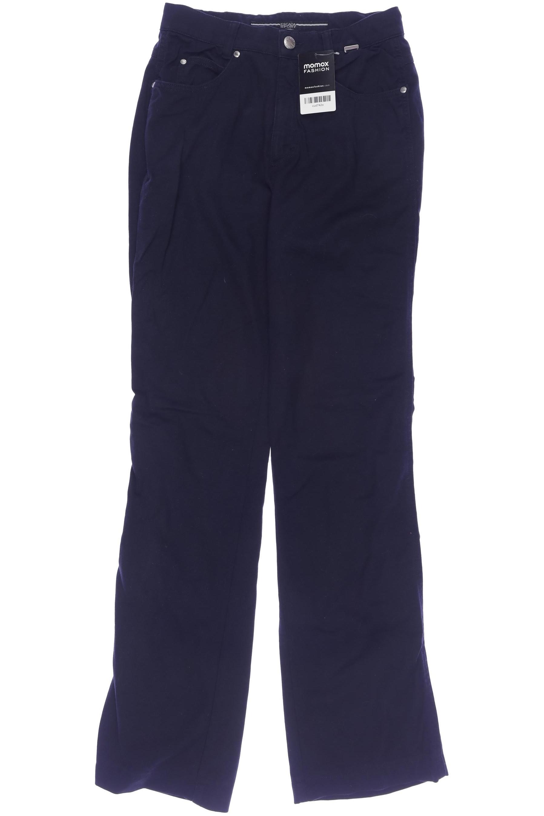 

Escada Sport Damen Stoffhose, marineblau, Gr. 36
