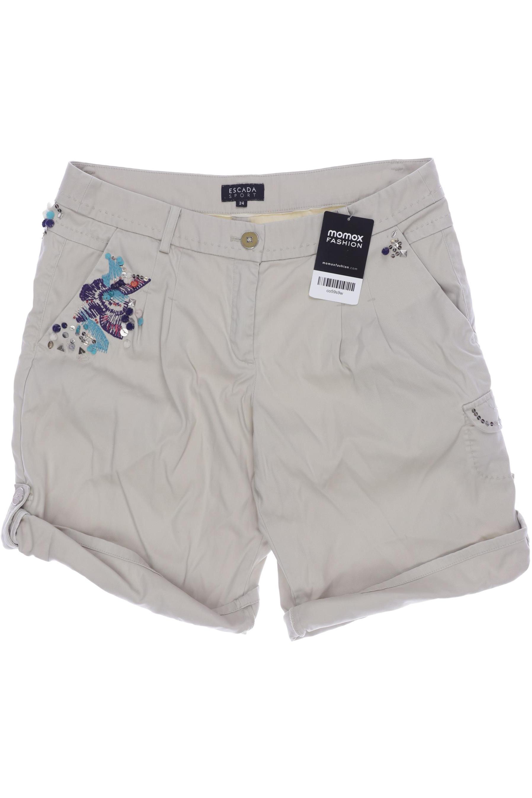 

Escada Sport Damen Shorts, cremeweiß, Gr. 34