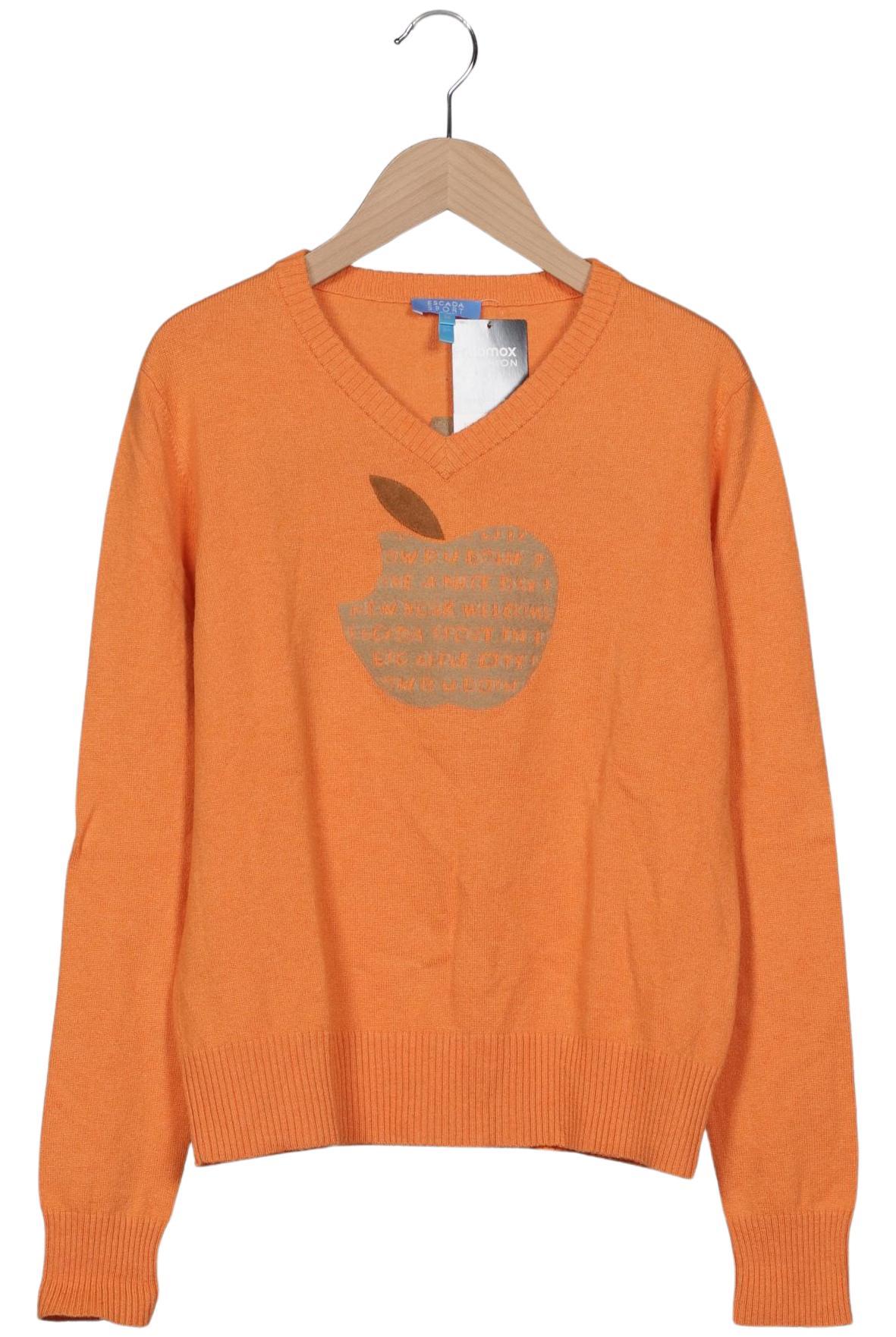 

Escada Sport Damen Pullover, orange, Gr. 38