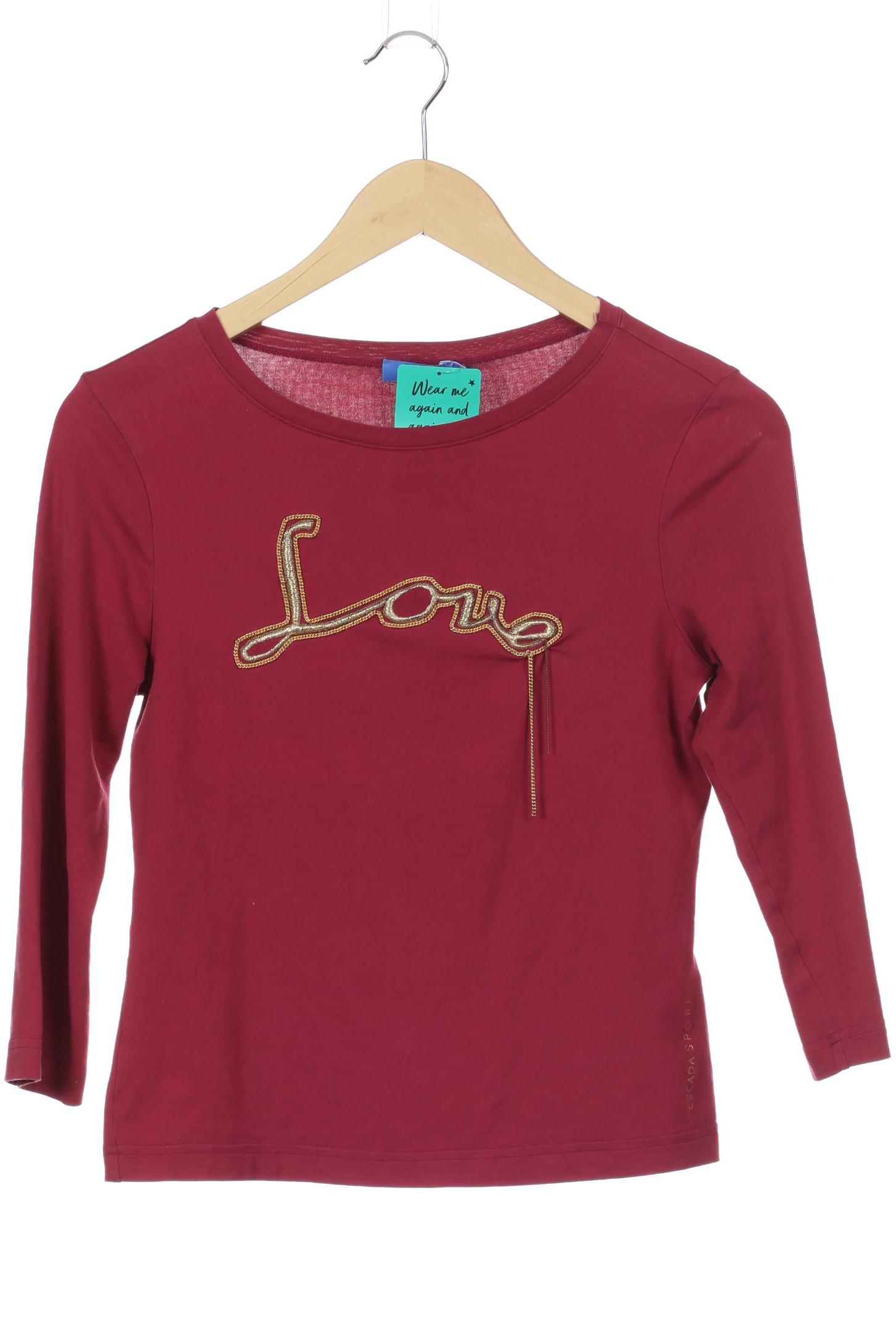 

Escada Sport Damen Langarmshirt, pink, Gr.