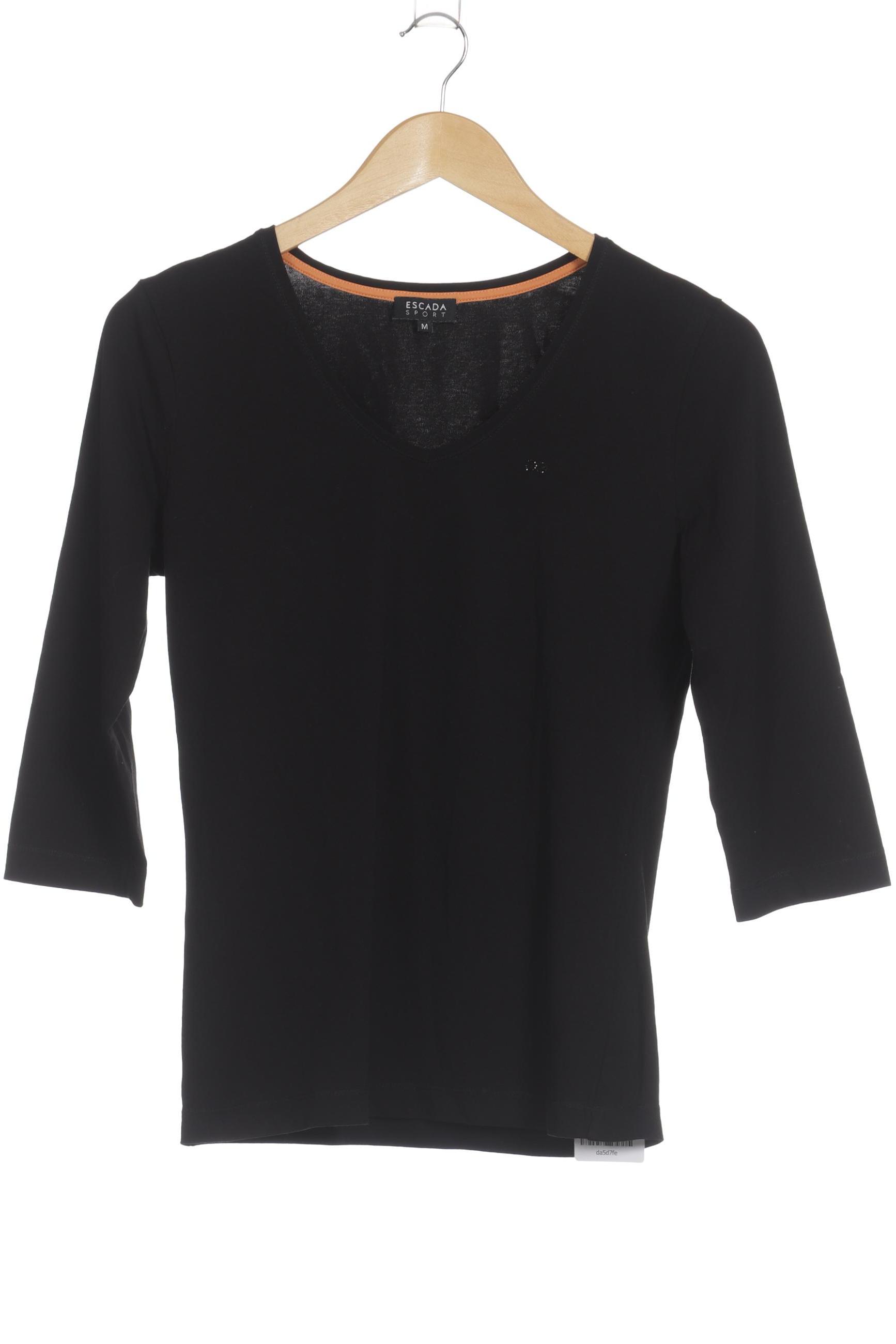 

Escada Sport Damen Langarmshirt, schwarz, Gr. 38