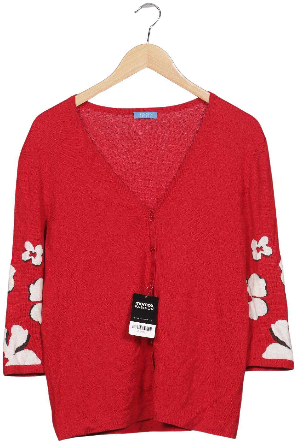 

Escada Sport Damen Strickjacke, rot, Gr. 44