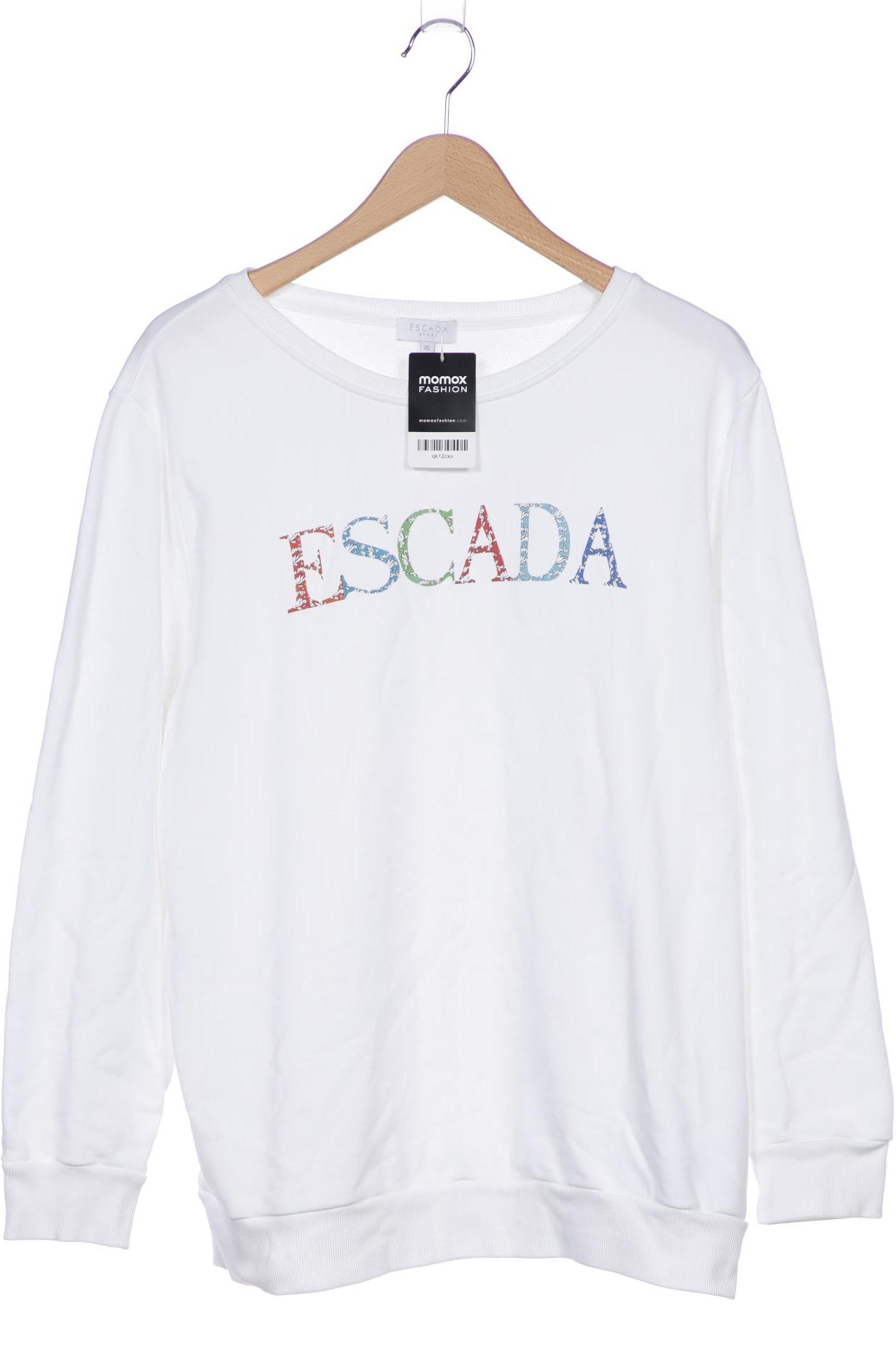 

Escada Sport Damen Sweatshirt, weiß, Gr. 44