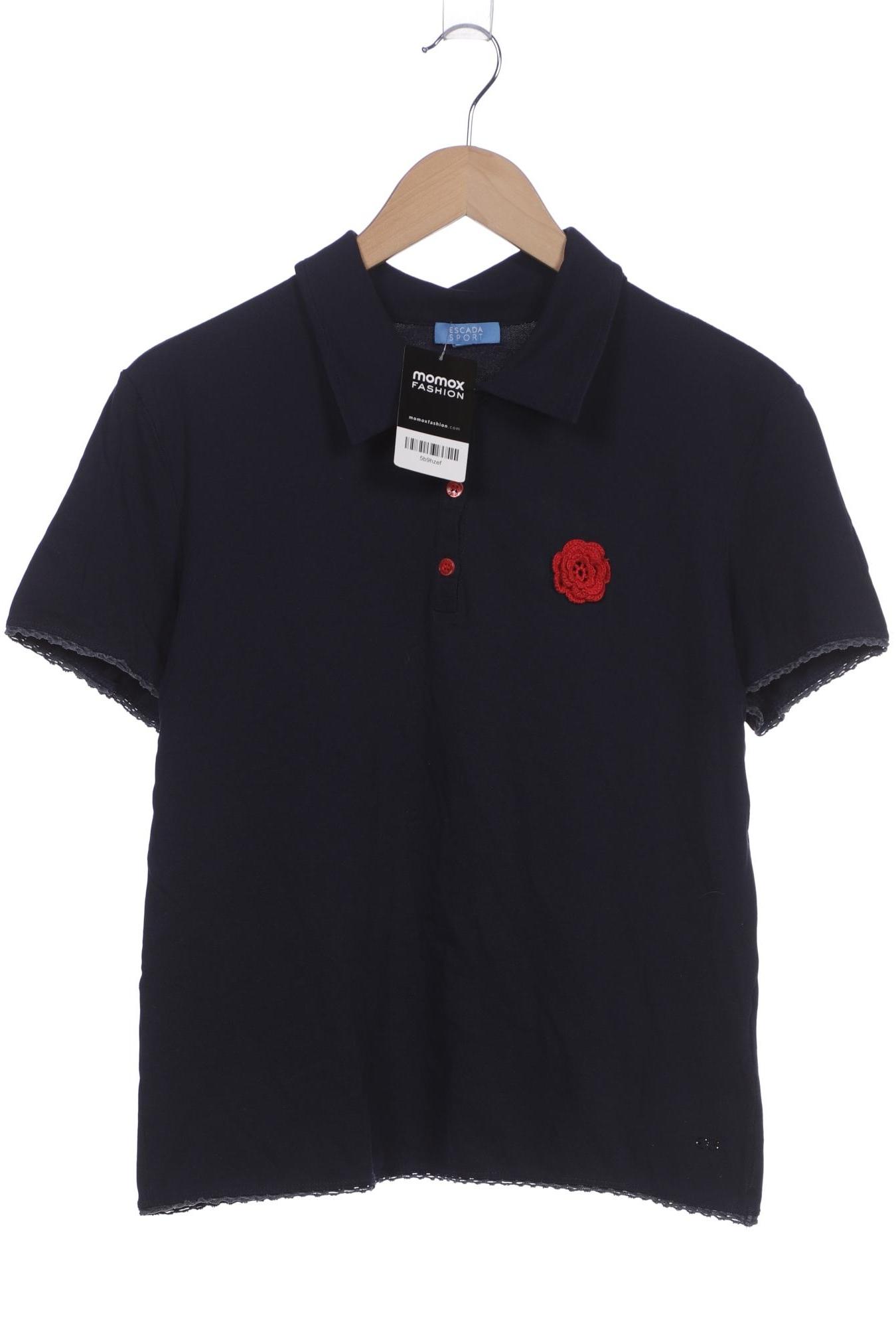 

Escada Sport Damen Poloshirt, marineblau, Gr. 42