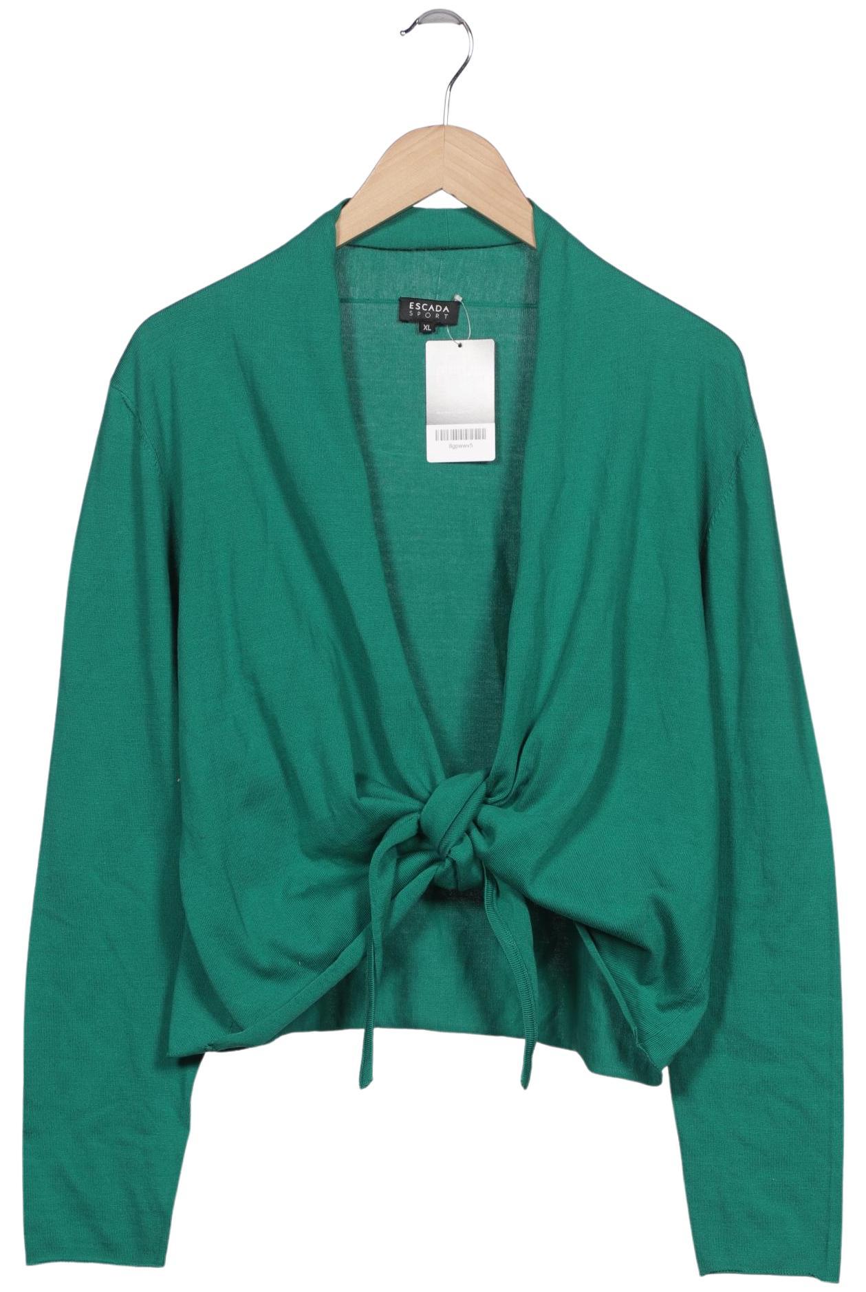 

Escada Sport Damen Strickjacke, grün, Gr. 44