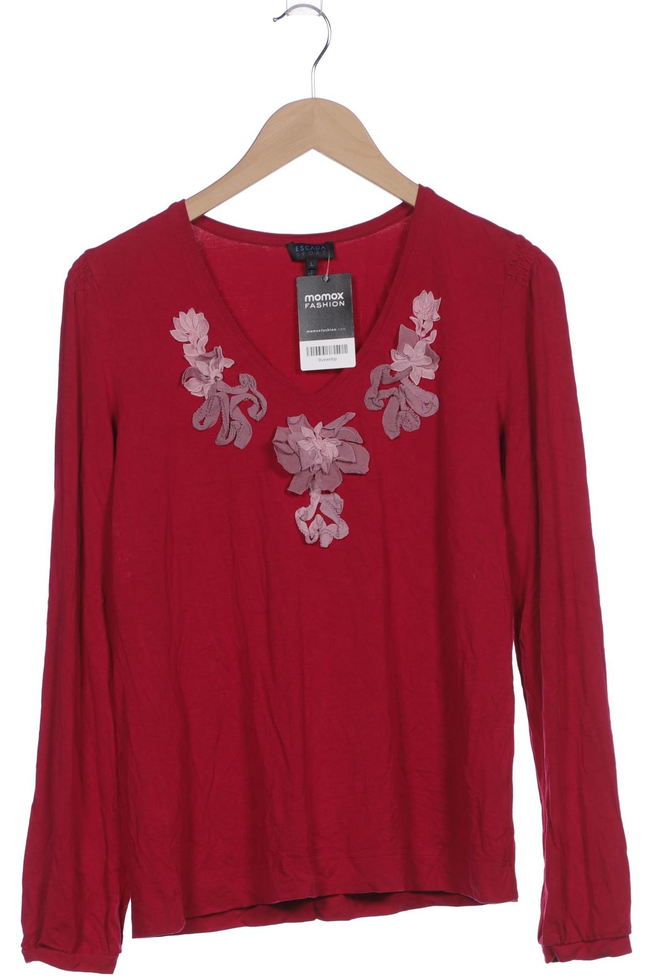 

Escada Sport Damen Langarmshirt, pink, Gr. 42