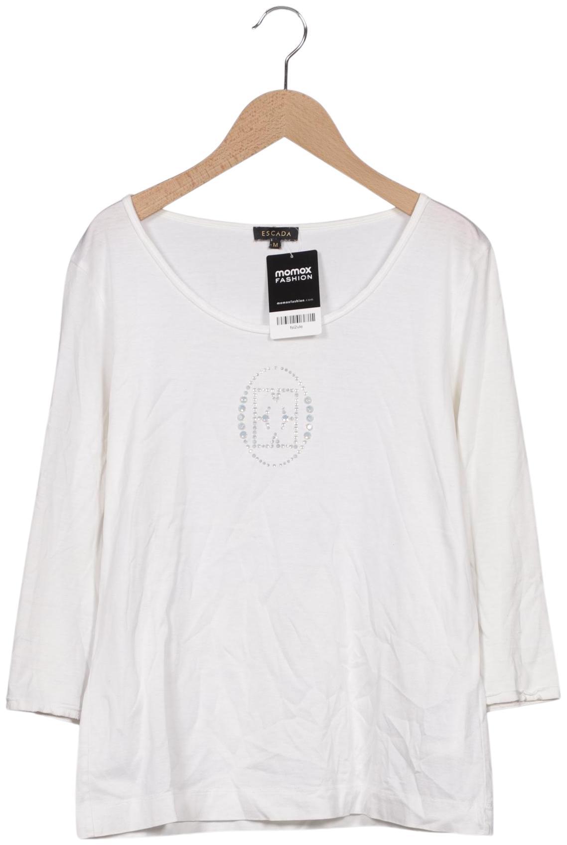 

Escada Sport Damen Langarmshirt, cremeweiß, Gr. 38