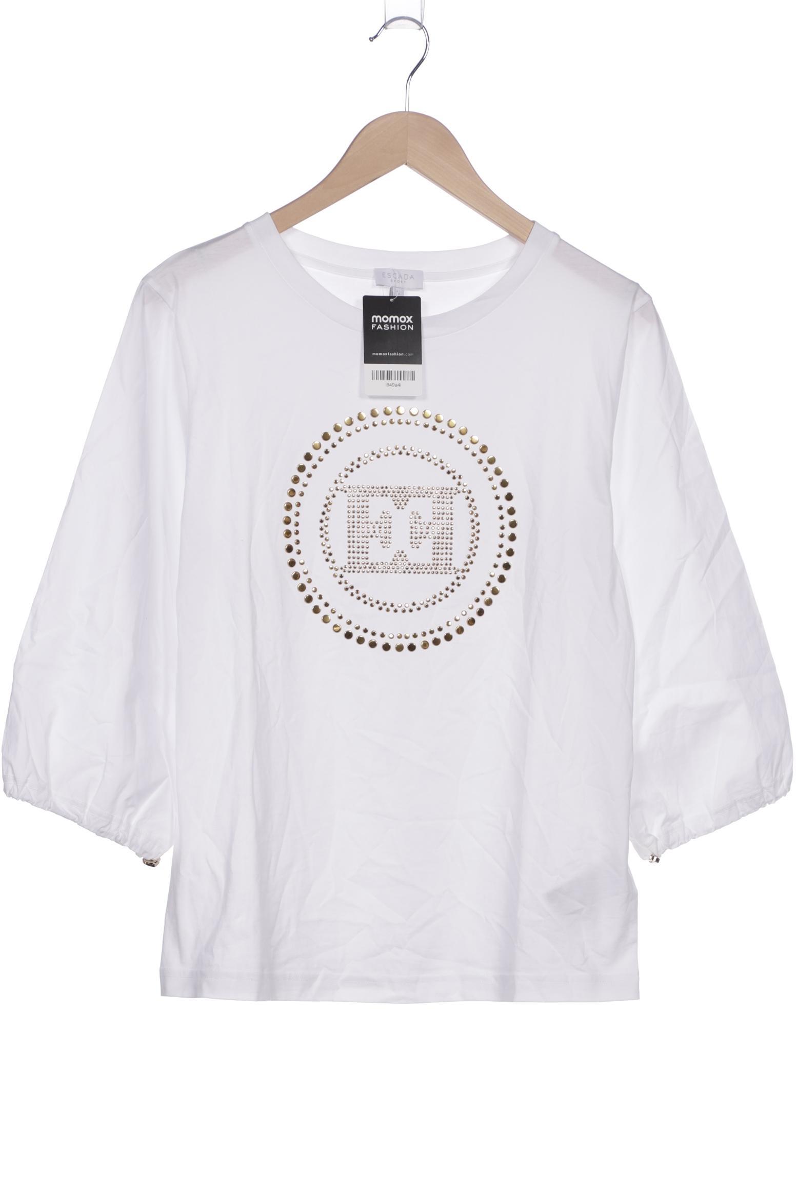 

Escada Sport Damen Langarmshirt, weiß, Gr. 36