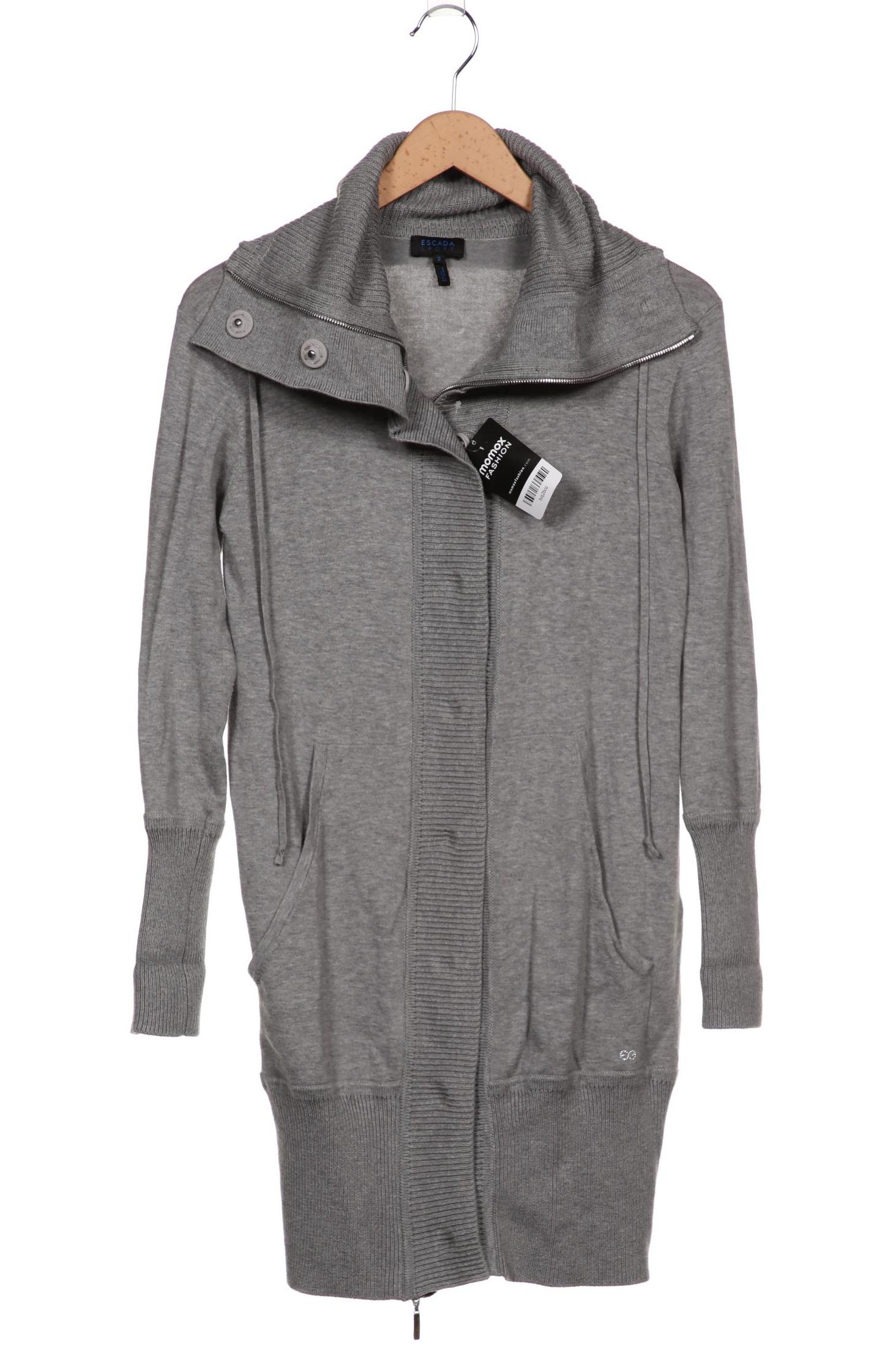 

Escada Sport Damen Strickjacke, grau, Gr. 36