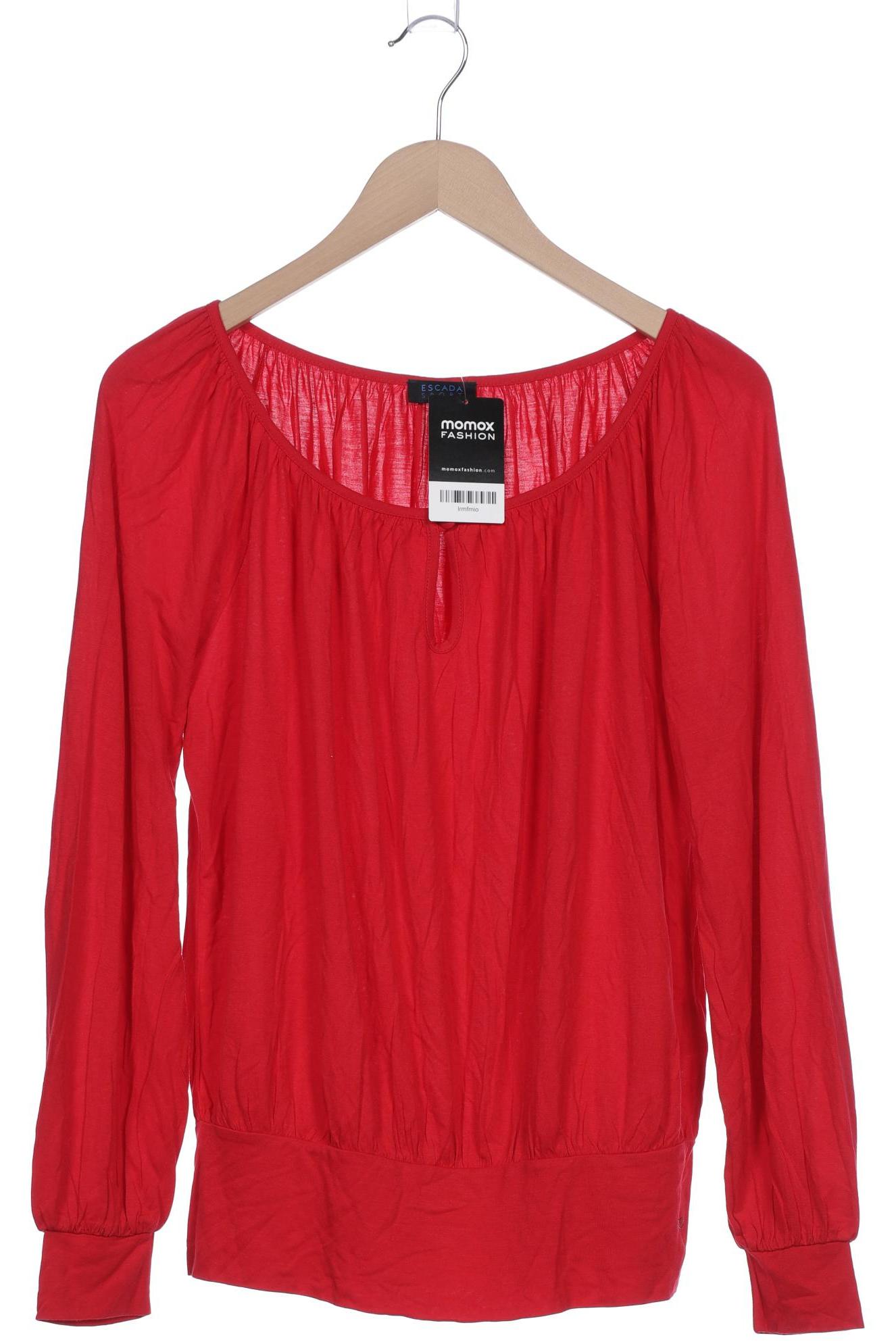 

Escada Sport Damen Langarmshirt, rot, Gr. 34