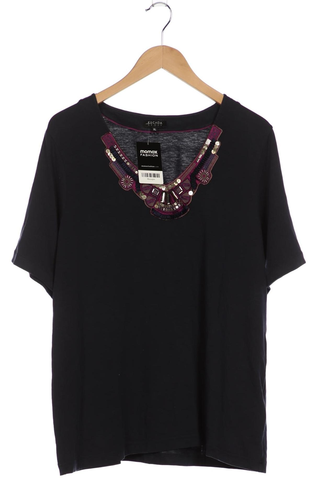 

Escada Sport Damen T-Shirt, marineblau, Gr. 44