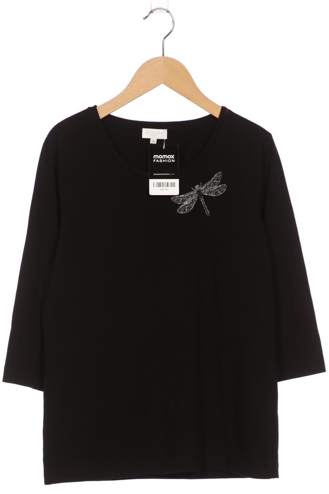 

Escada Sport Damen Langarmshirt, schwarz, Gr. 38