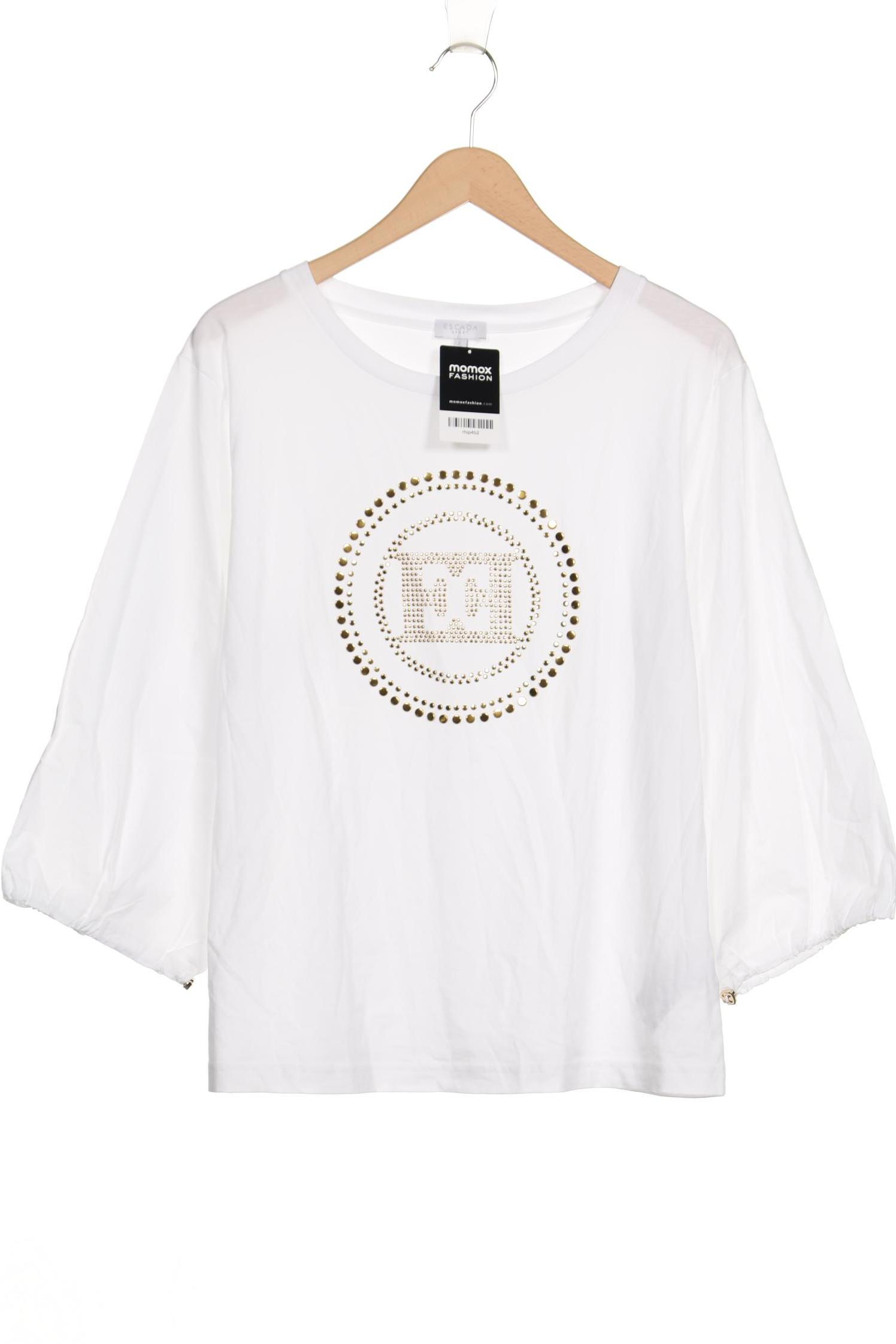 

Escada Sport Damen Langarmshirt, weiß, Gr. 42