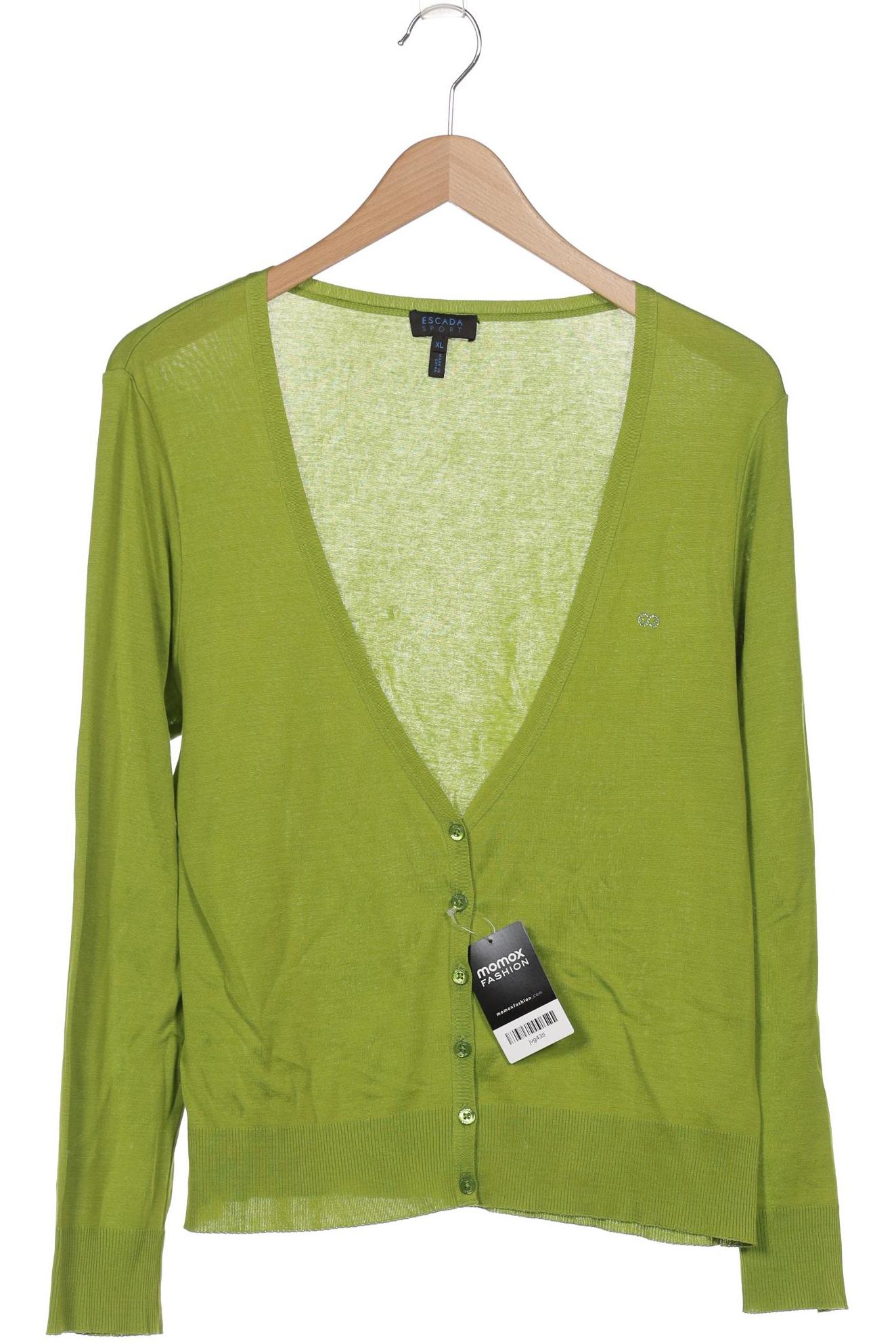 

Escada Sport Damen Strickjacke, grün, Gr. 44