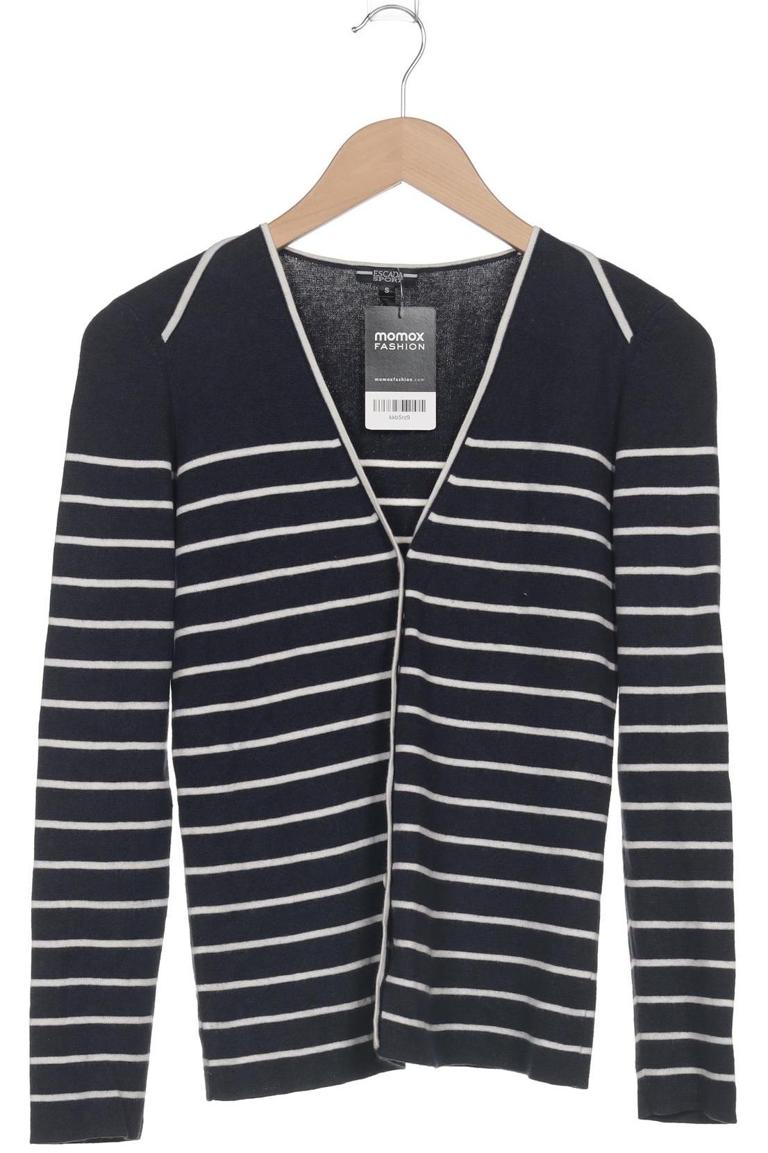 

Escada Sport Damen Strickjacke, marineblau, Gr. 36