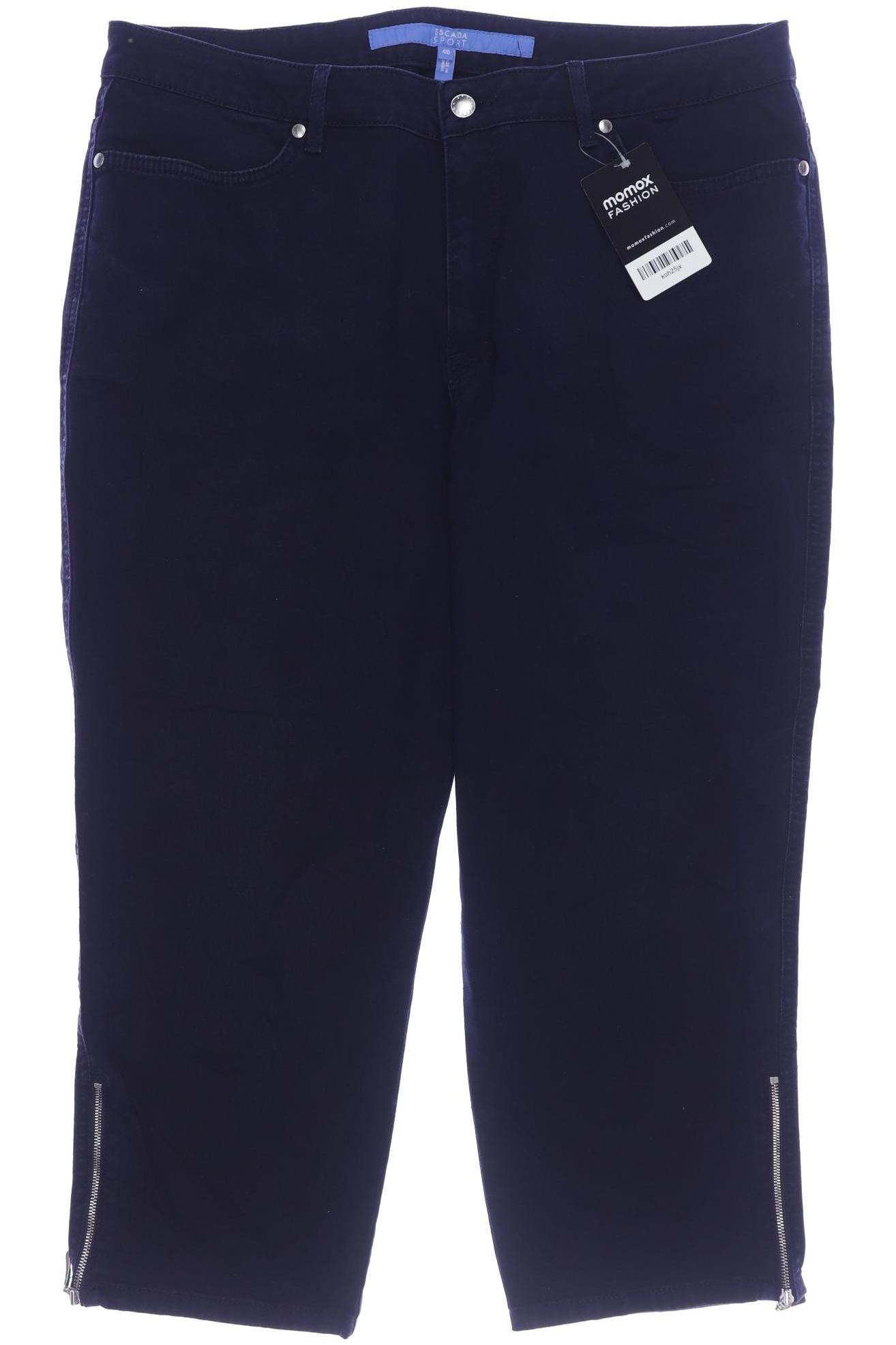 

Escada Sport Damen Stoffhose, marineblau, Gr. 46