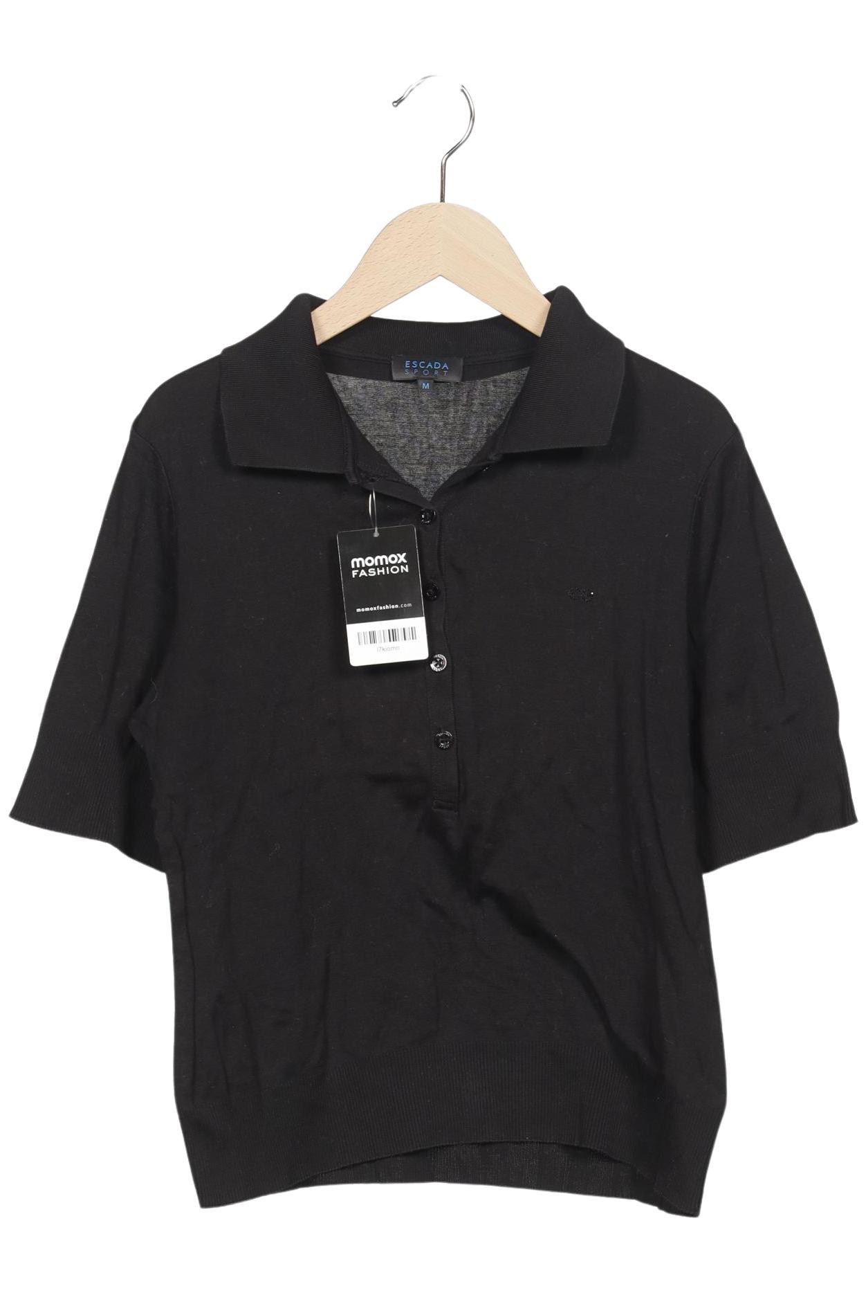 

Escada Sport Damen Poloshirt, schwarz, Gr. 38